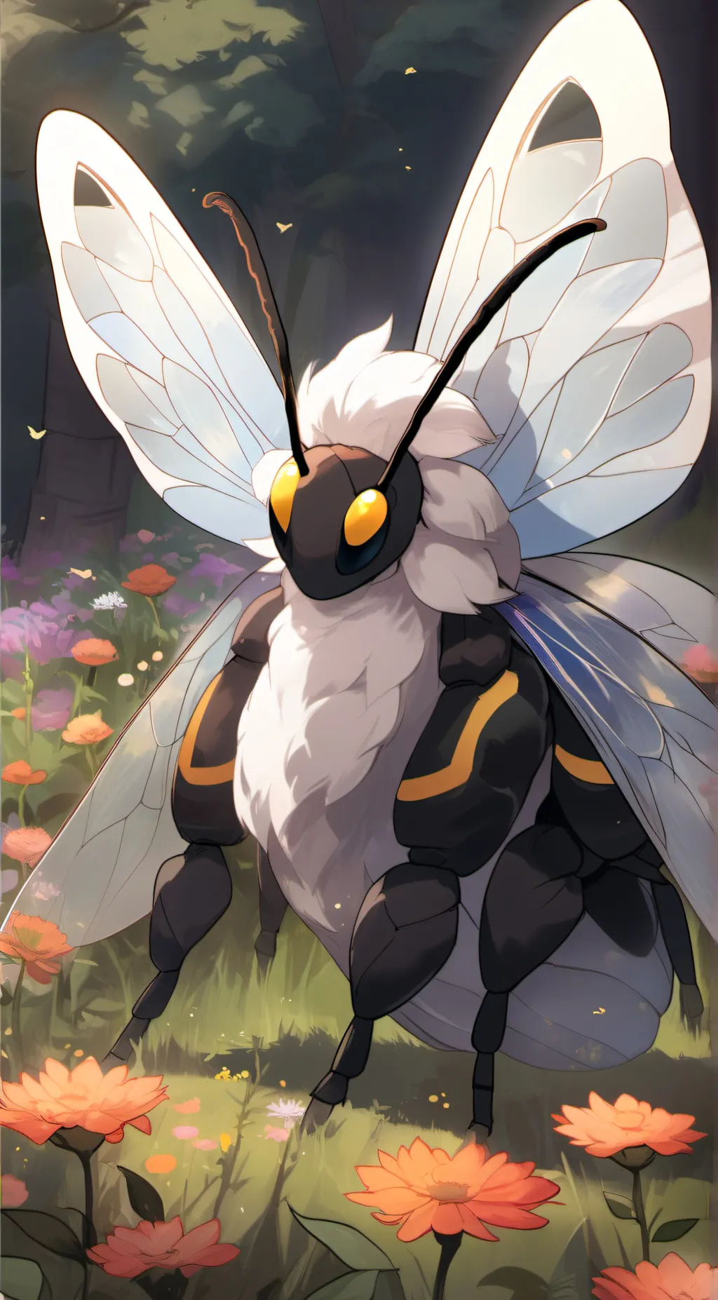 ai character: Apollo  background