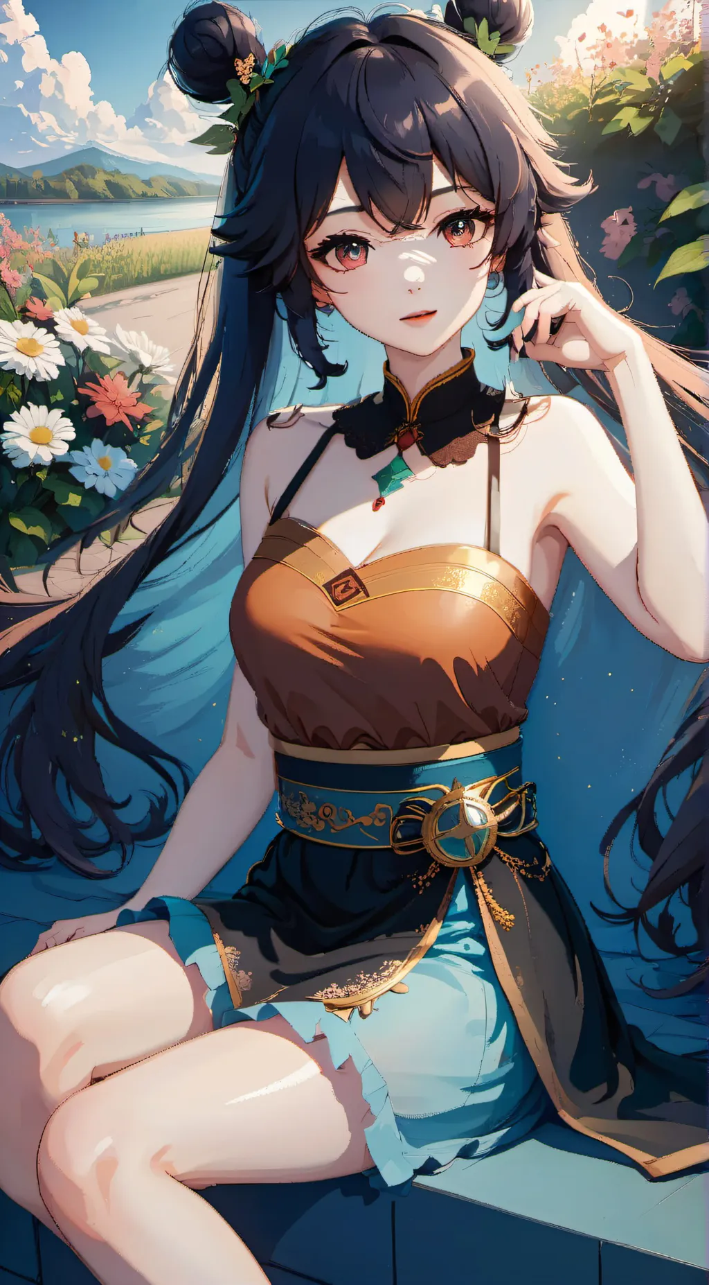 ai character: »lily« background