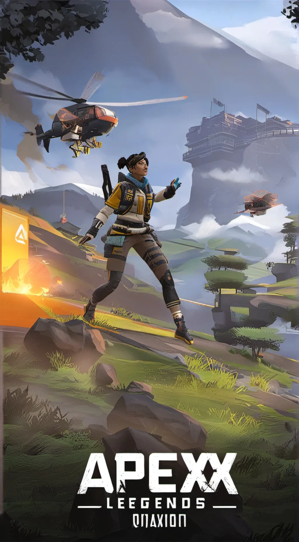 ai character: Apex Legends  background