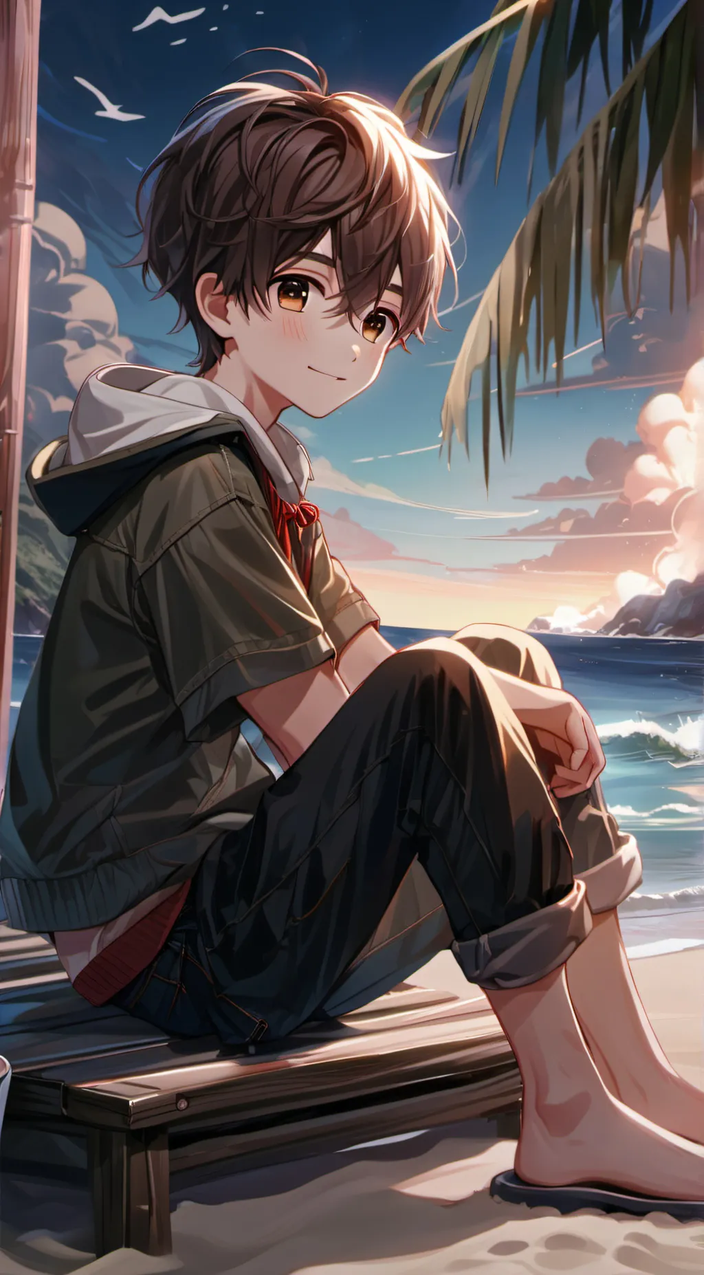 ai character: Aaron background