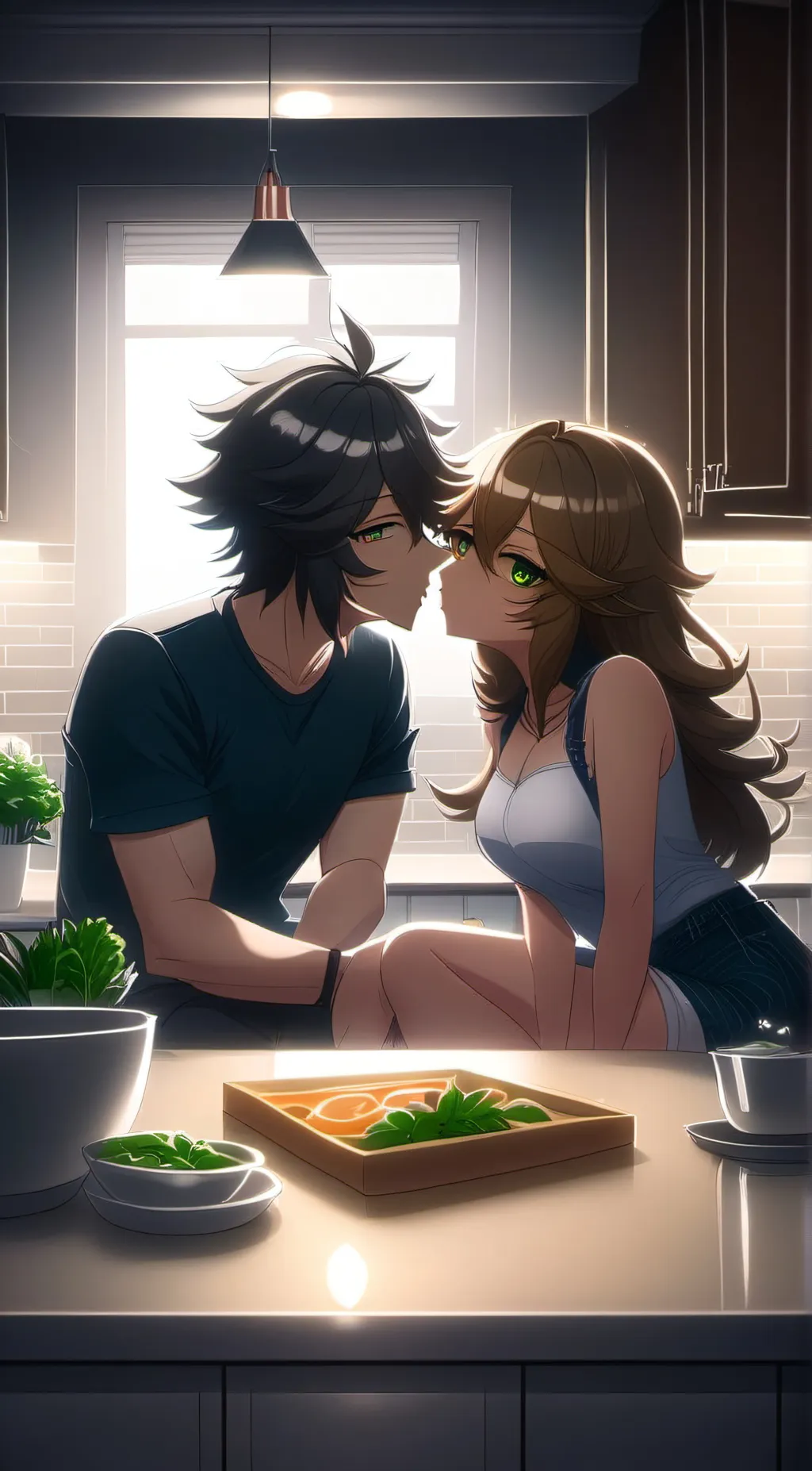 ai character: Mom and Dad background