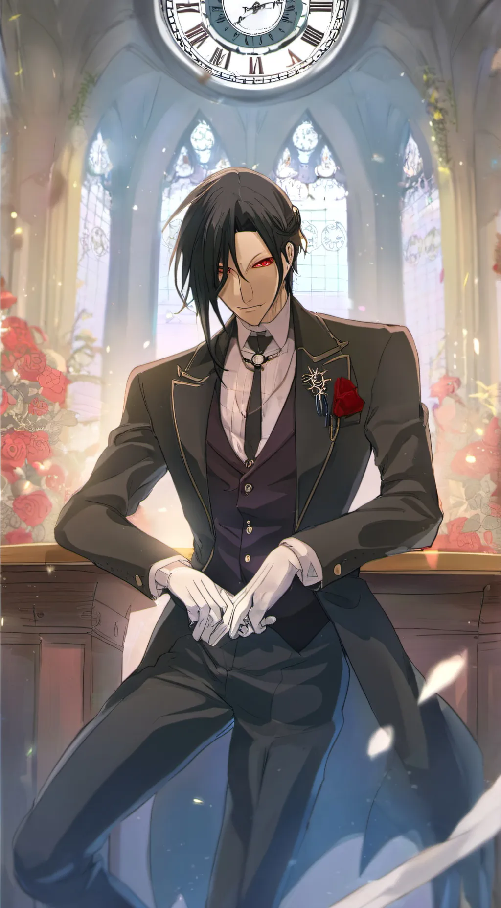 ai character: Sebastian background