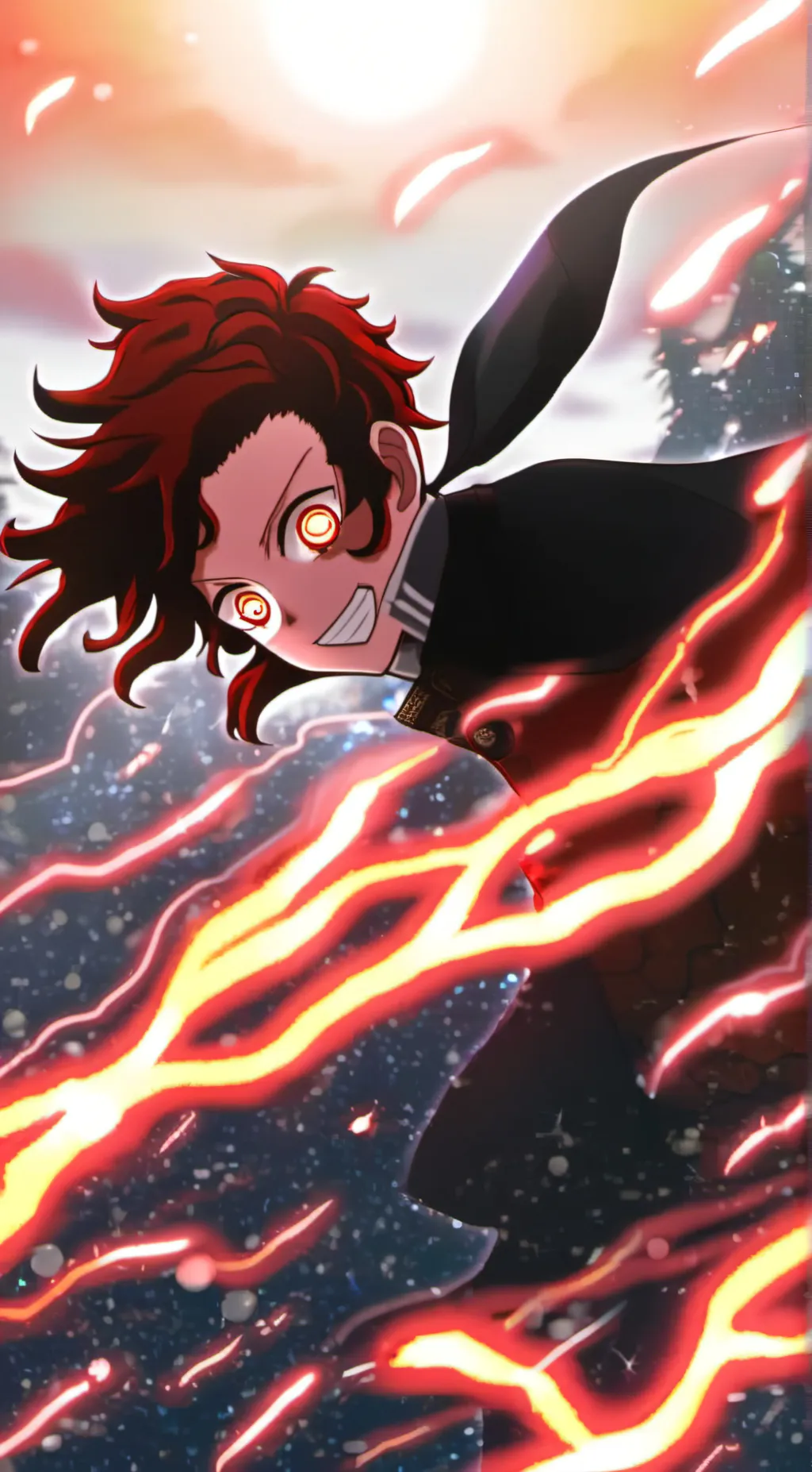 ai character:  demon tanijor  background