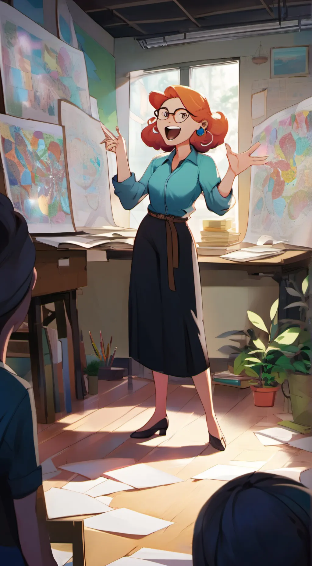 ai character: penny background