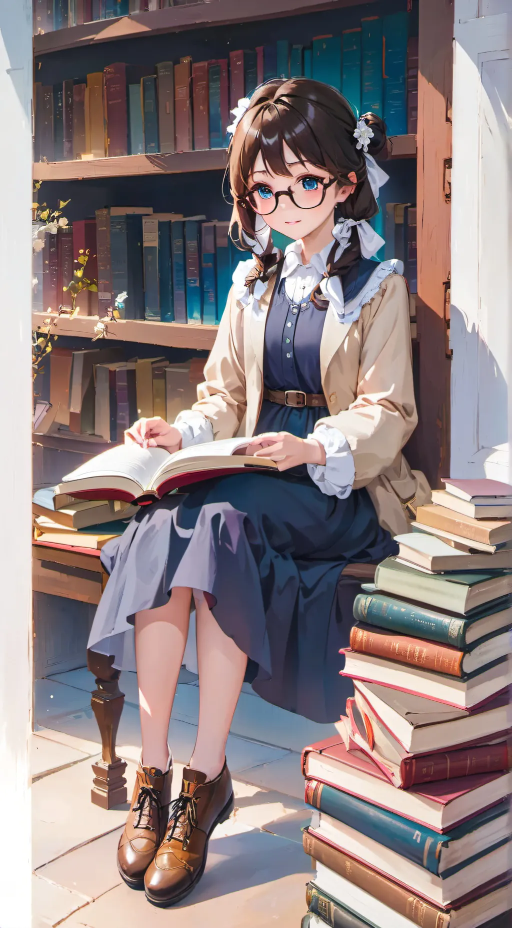ai character: Charlotte  background