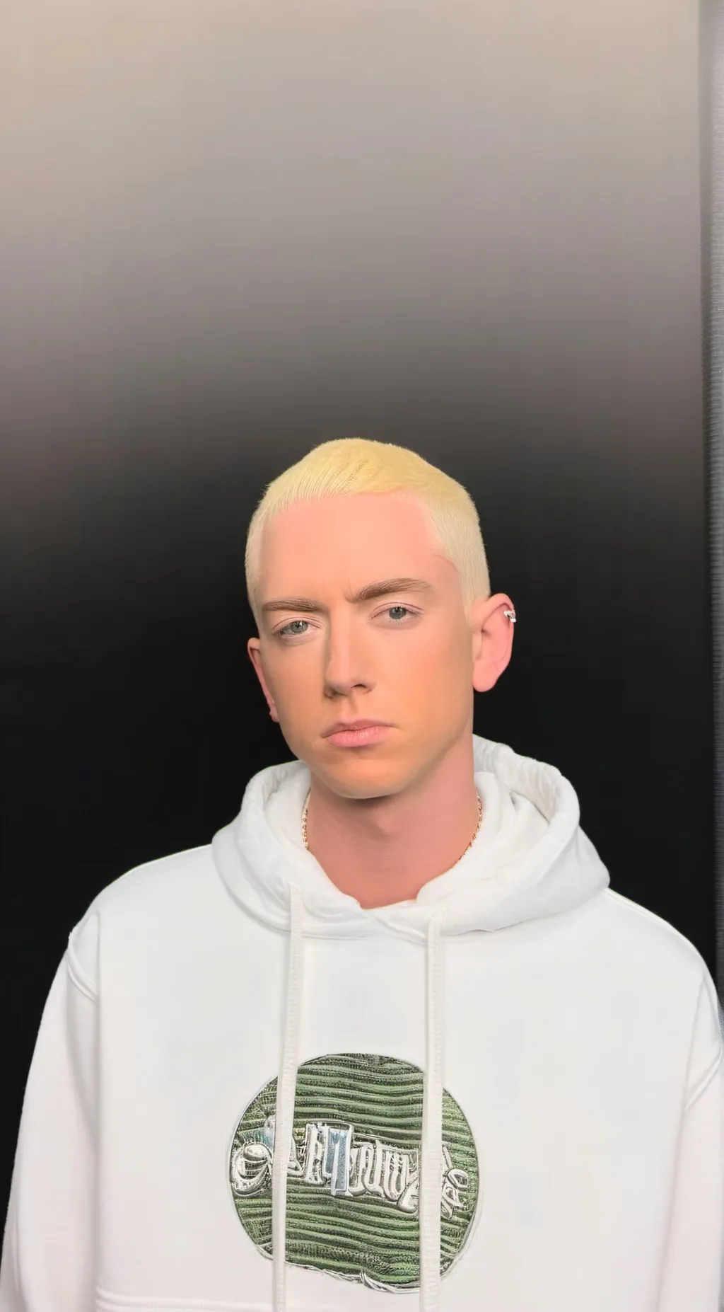 ai character: Eminem  background