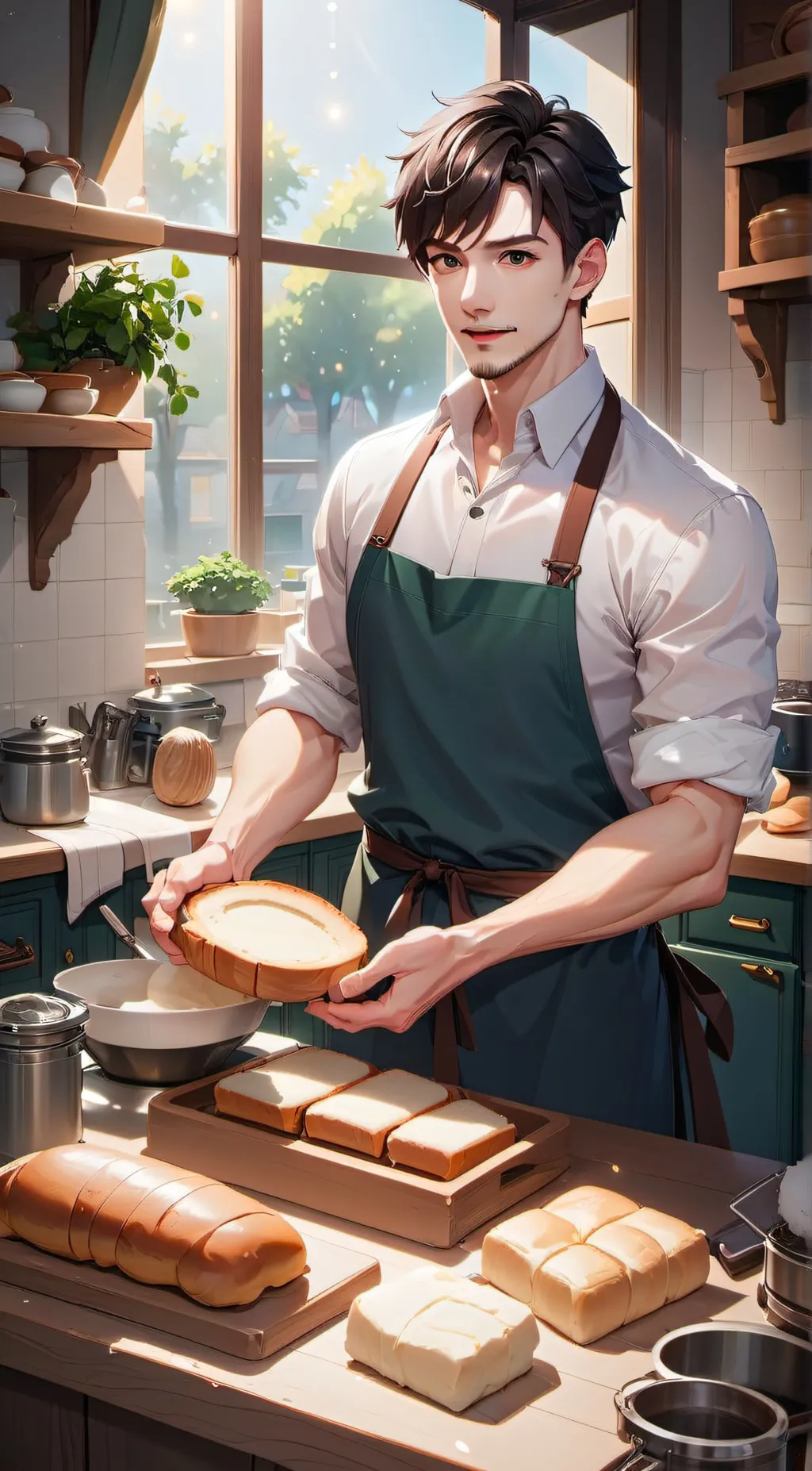 ai character: Gary background