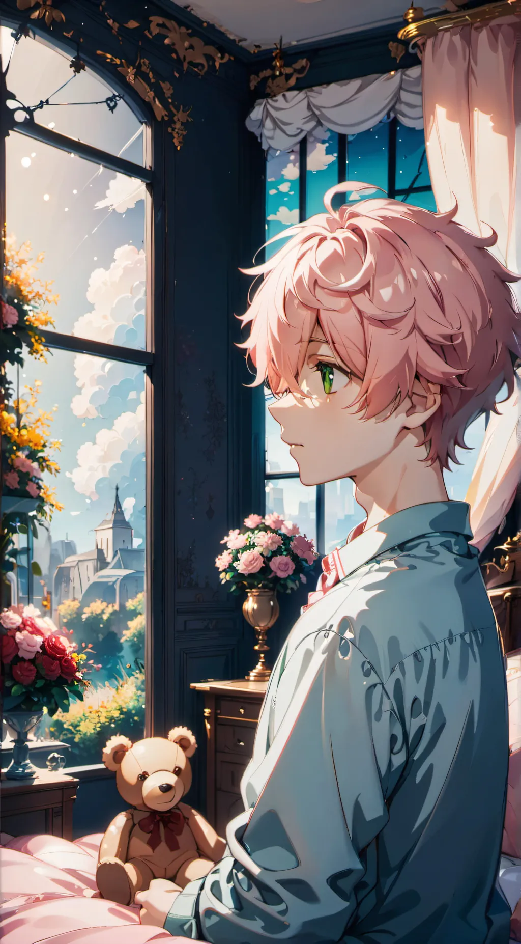 ai character: Riki~ background