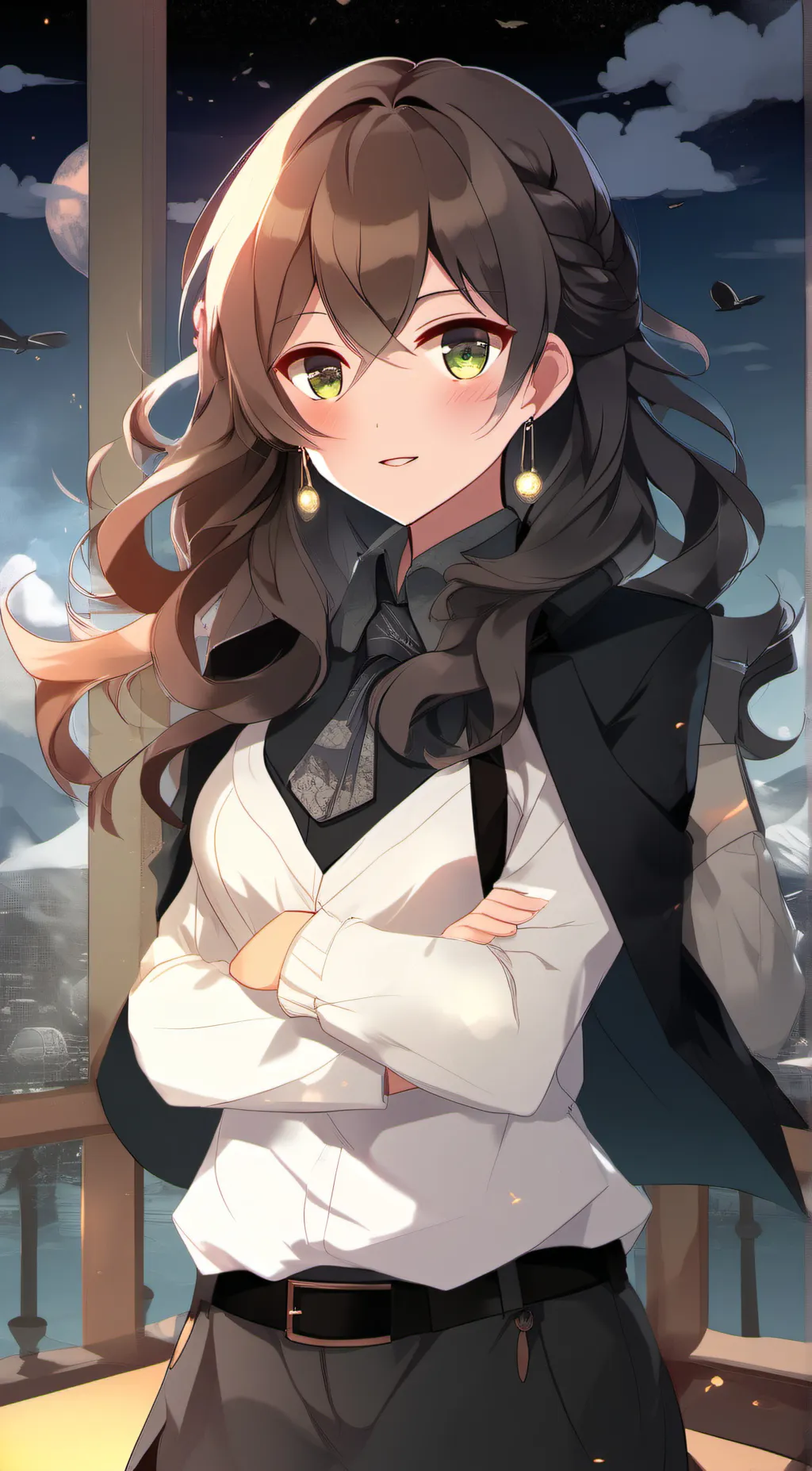 ai character: mama👩‍🦰 background
