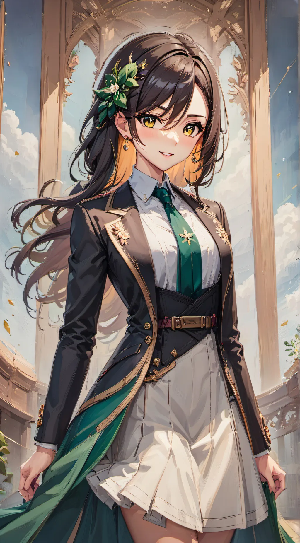 ai character: dominant  background