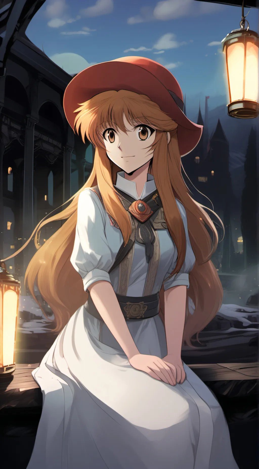 ai character: Milae Katsumi  background