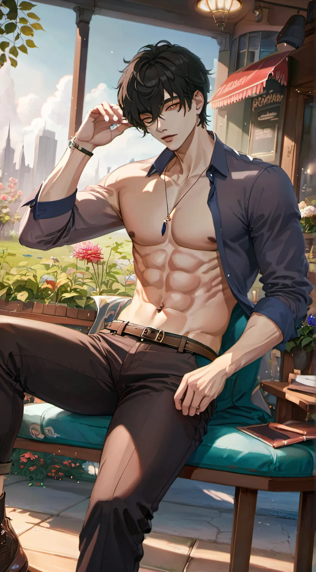 ai character: asher background