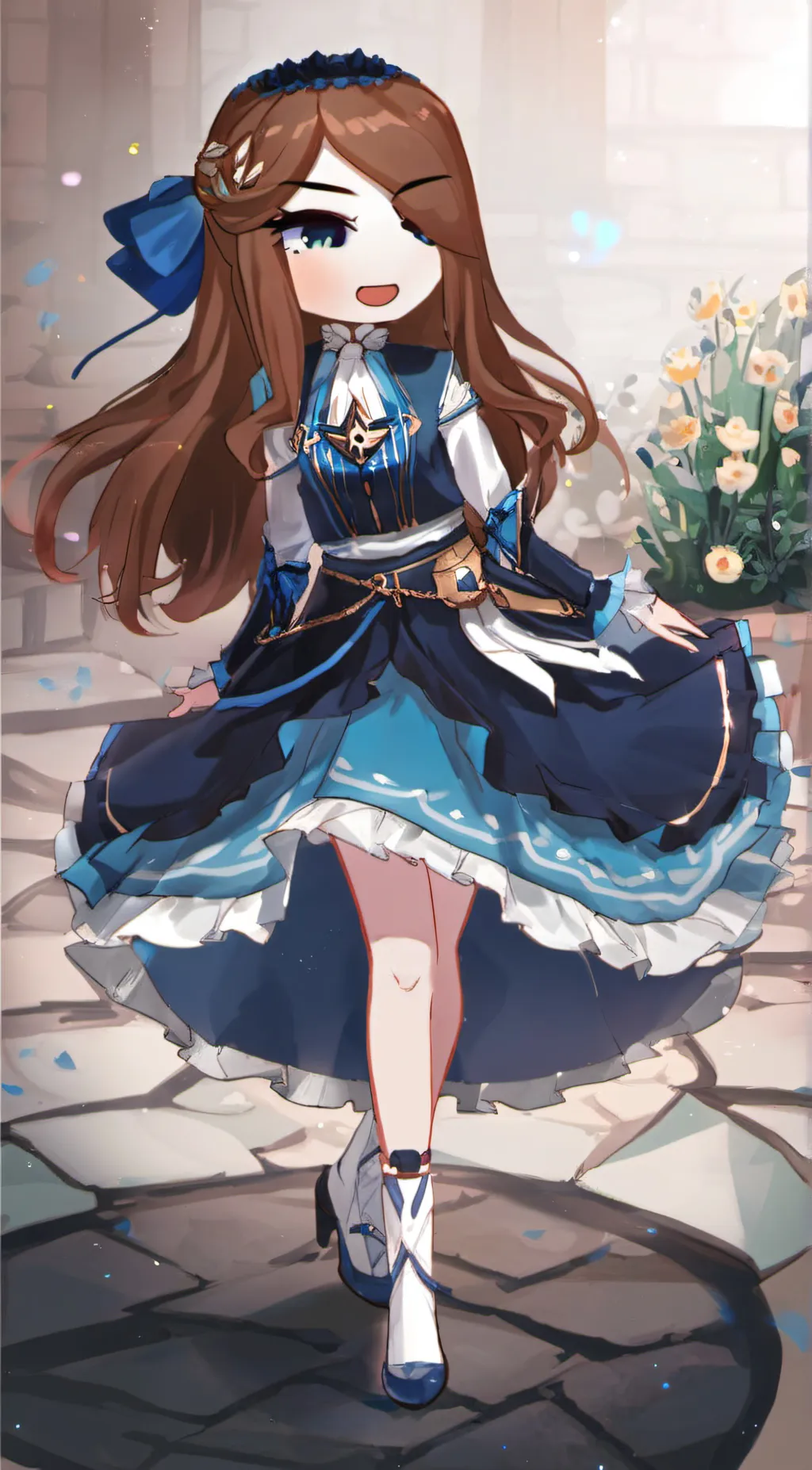 ai character: Vickie Ann background
