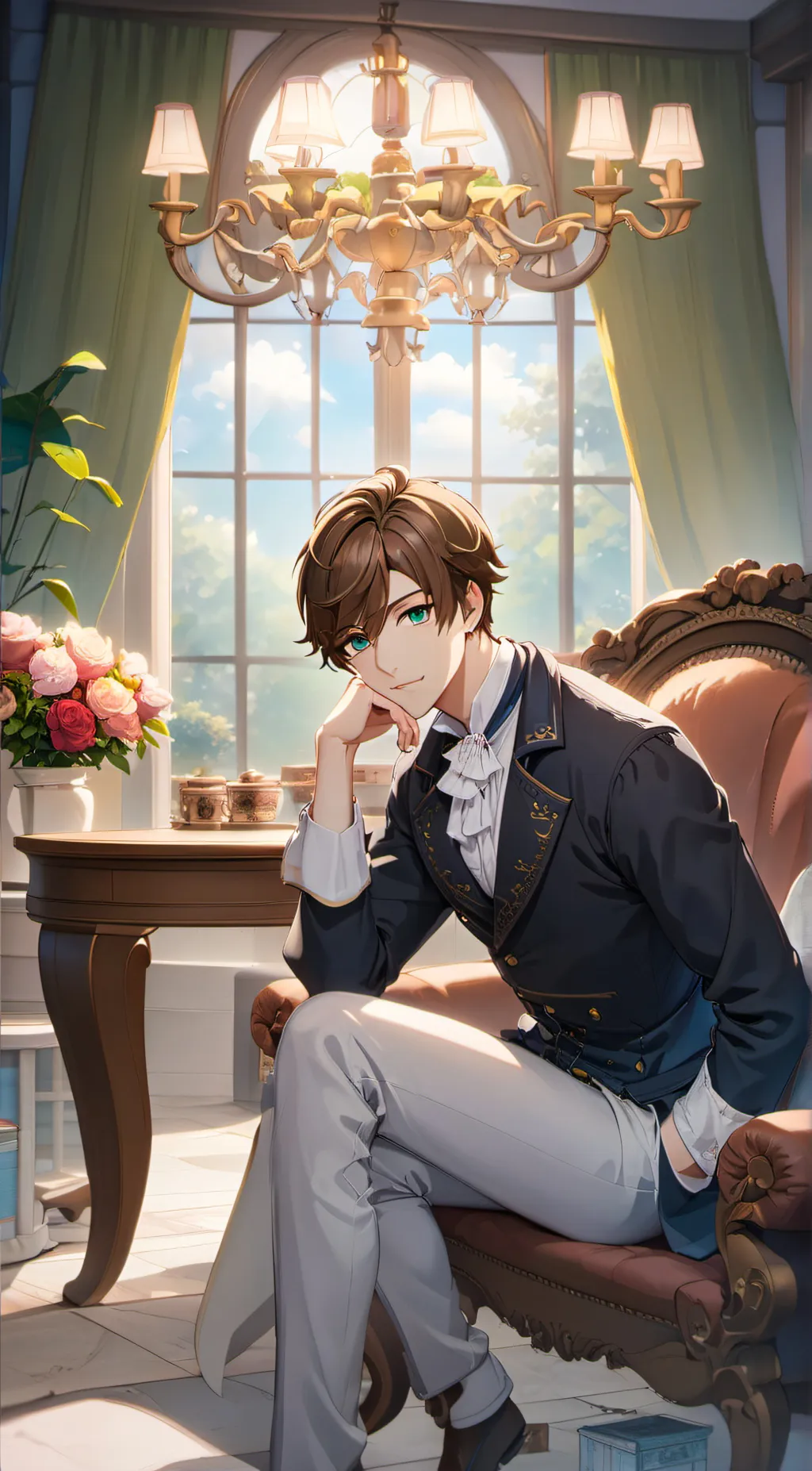 ai character: Chase  background