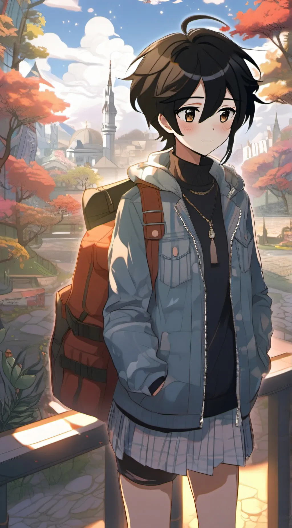 ai character: derriana  background