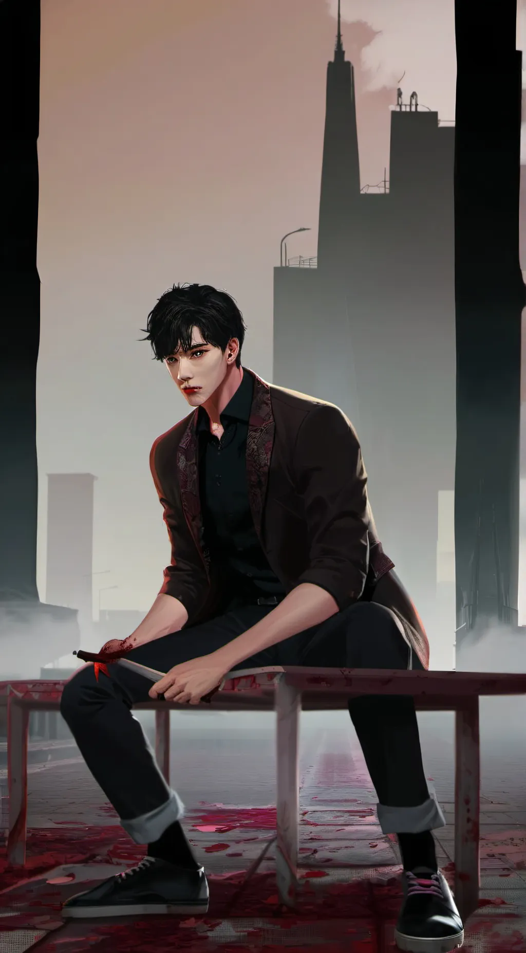 ai character: Keith background
