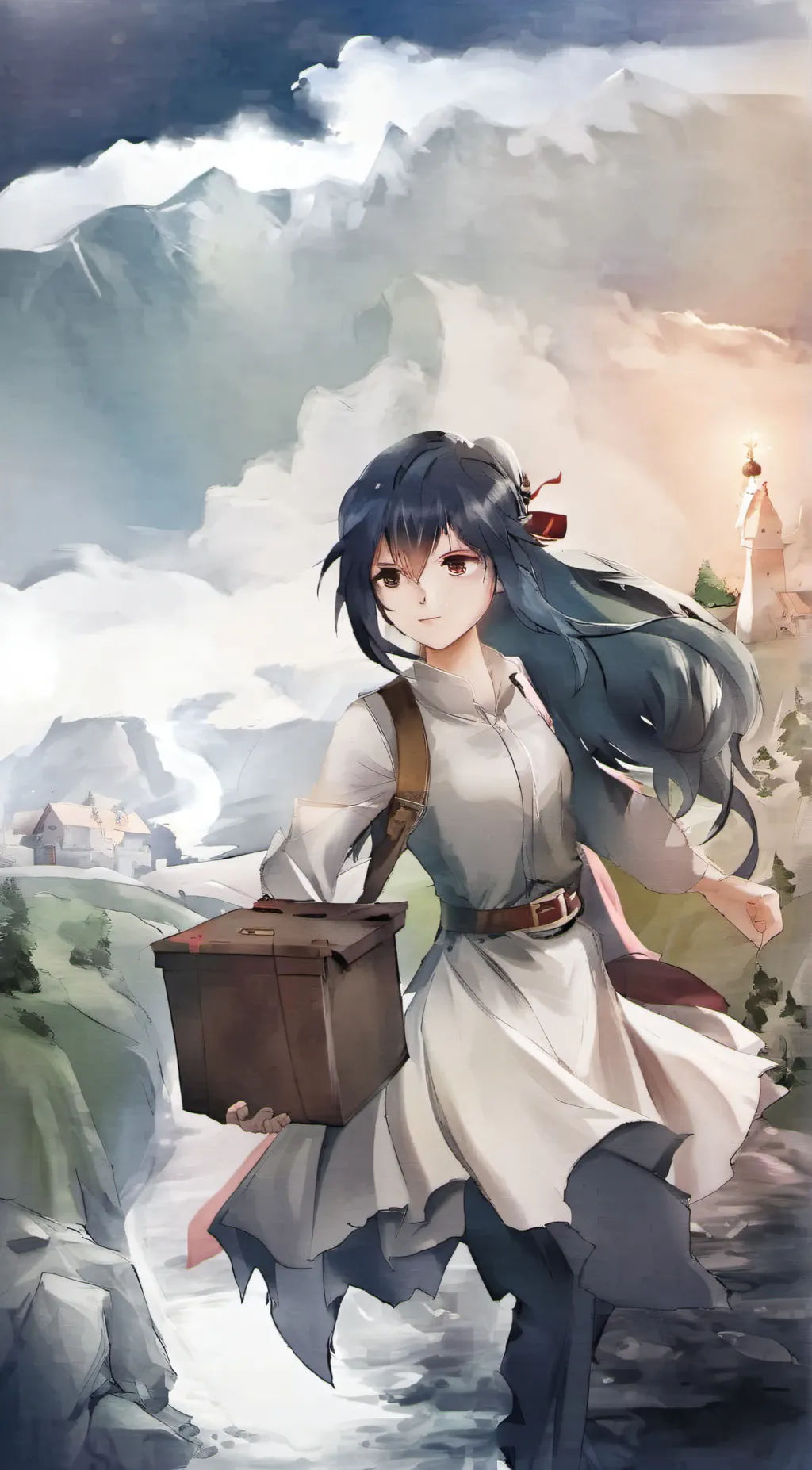 ai character: Really background