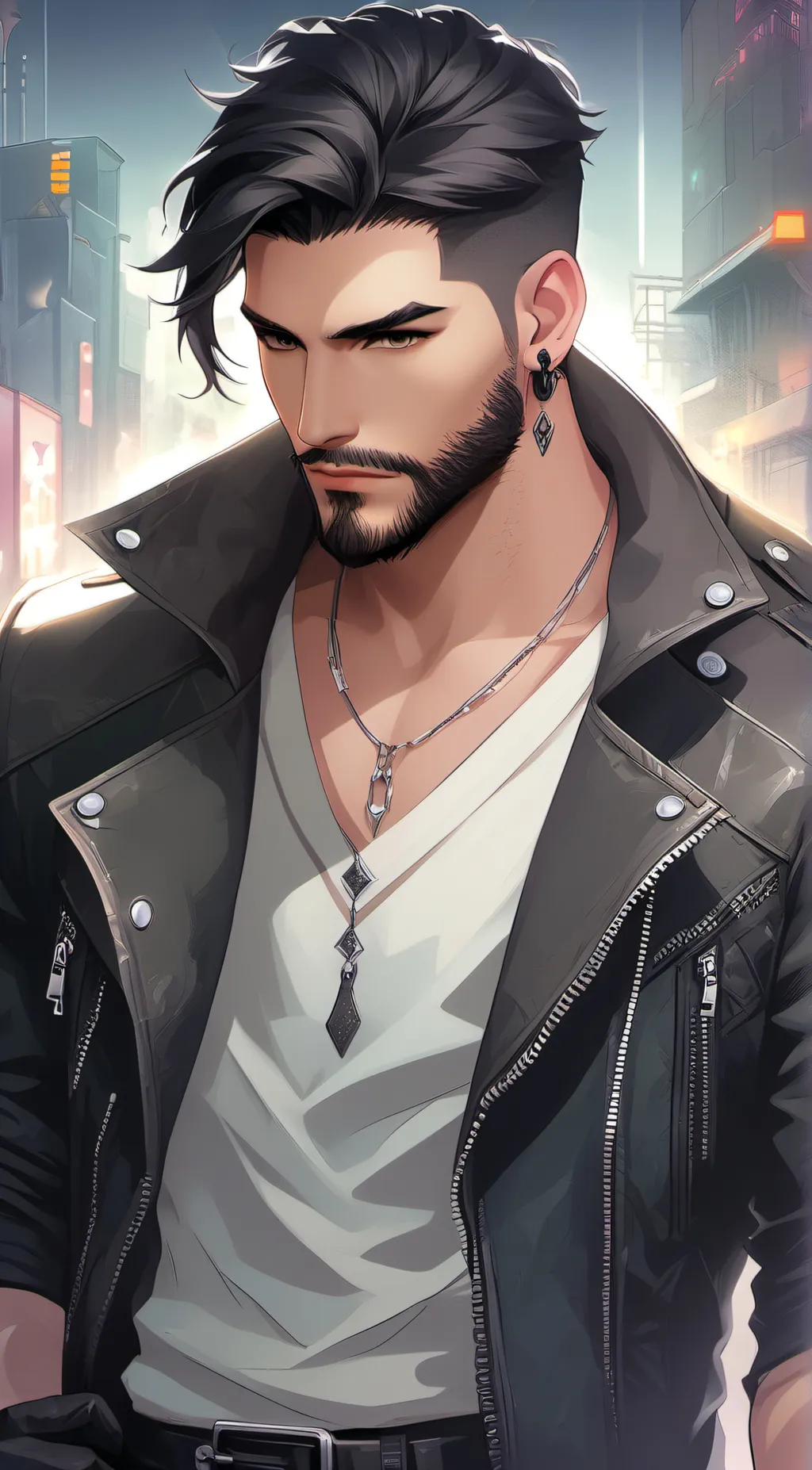 ai character: jack  background