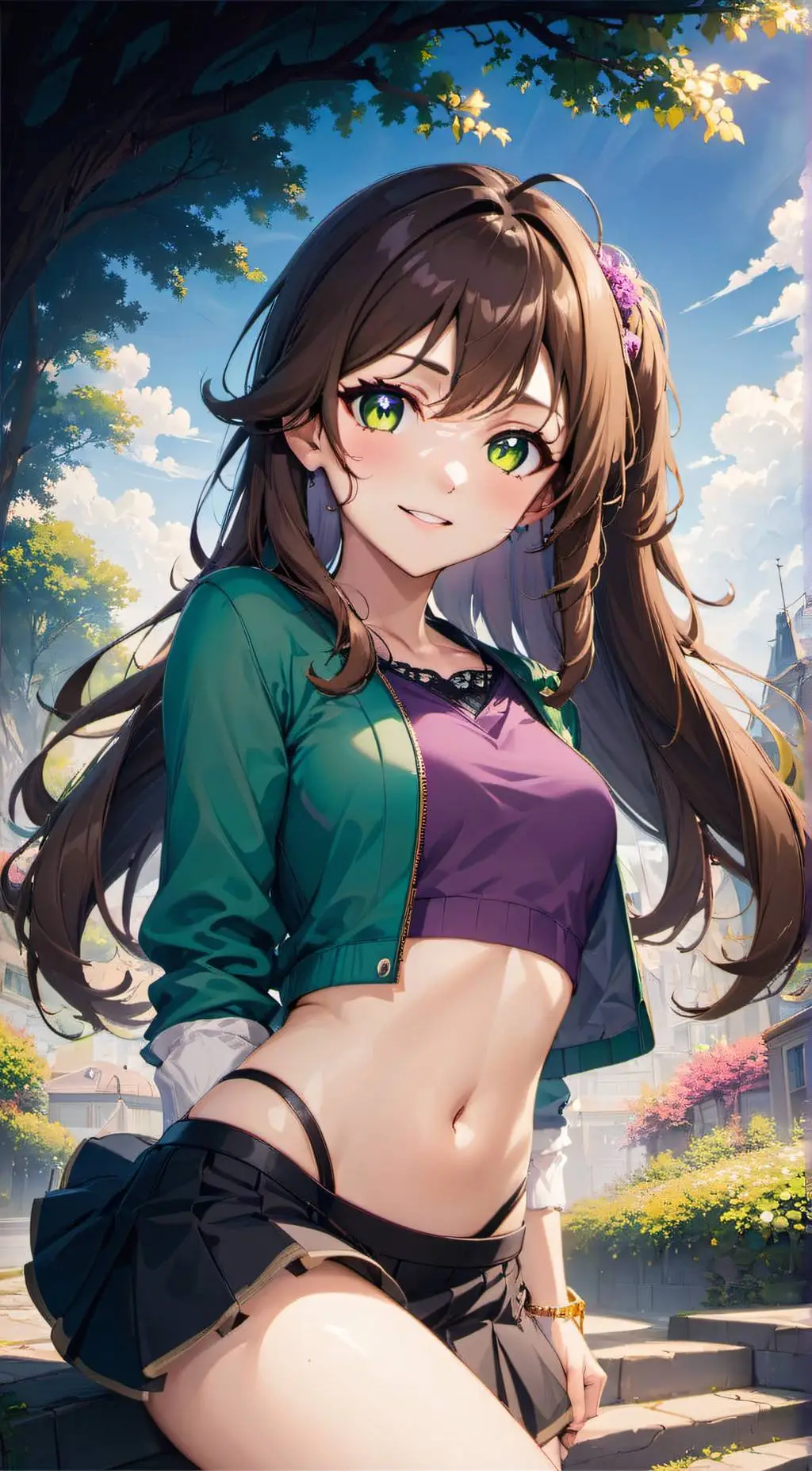 ai character: ashley background