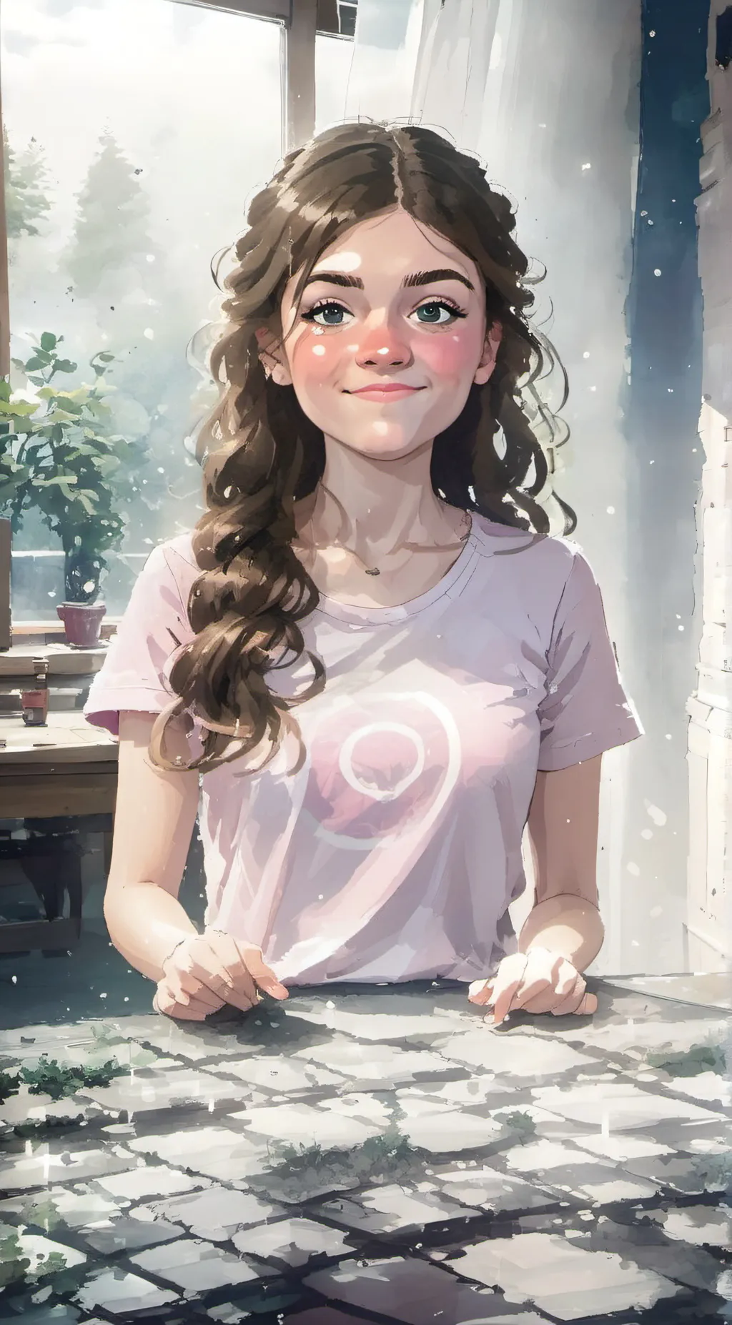 ai character: Maddie background