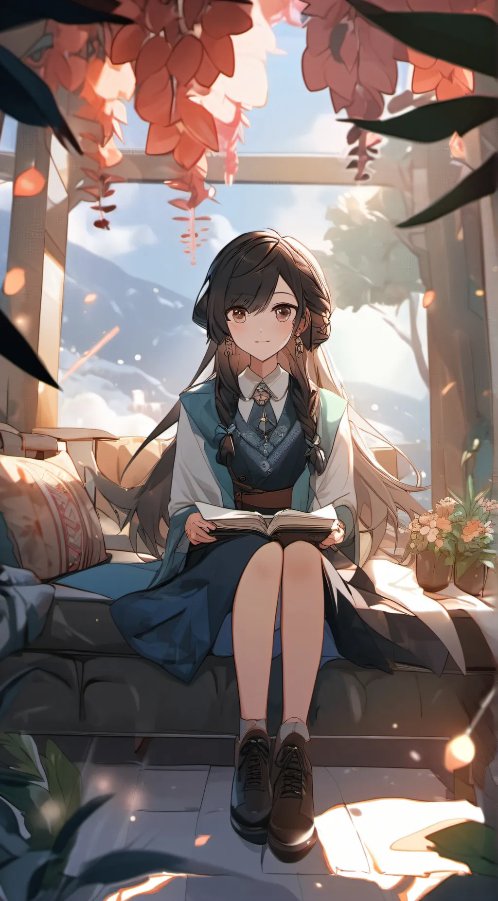 ai character: I HΛVE DIΛRRHEΛ background