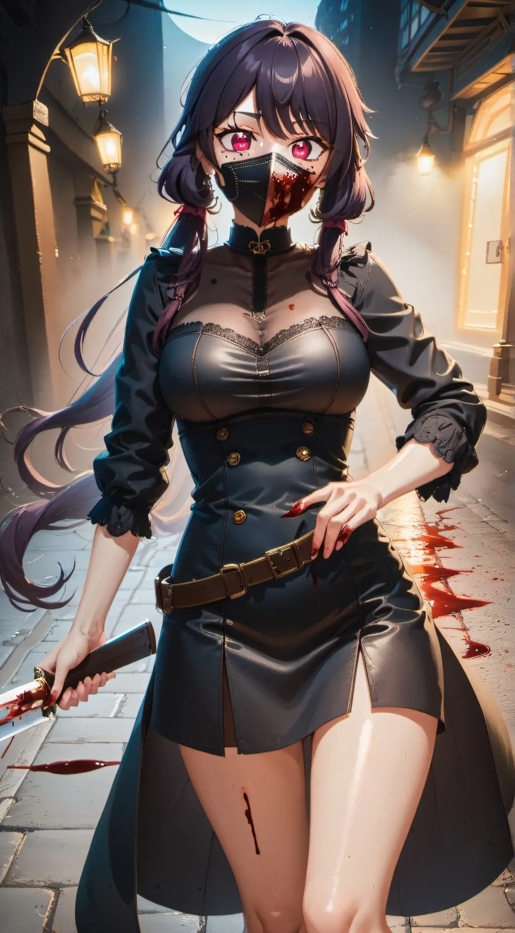 ai character: luna background