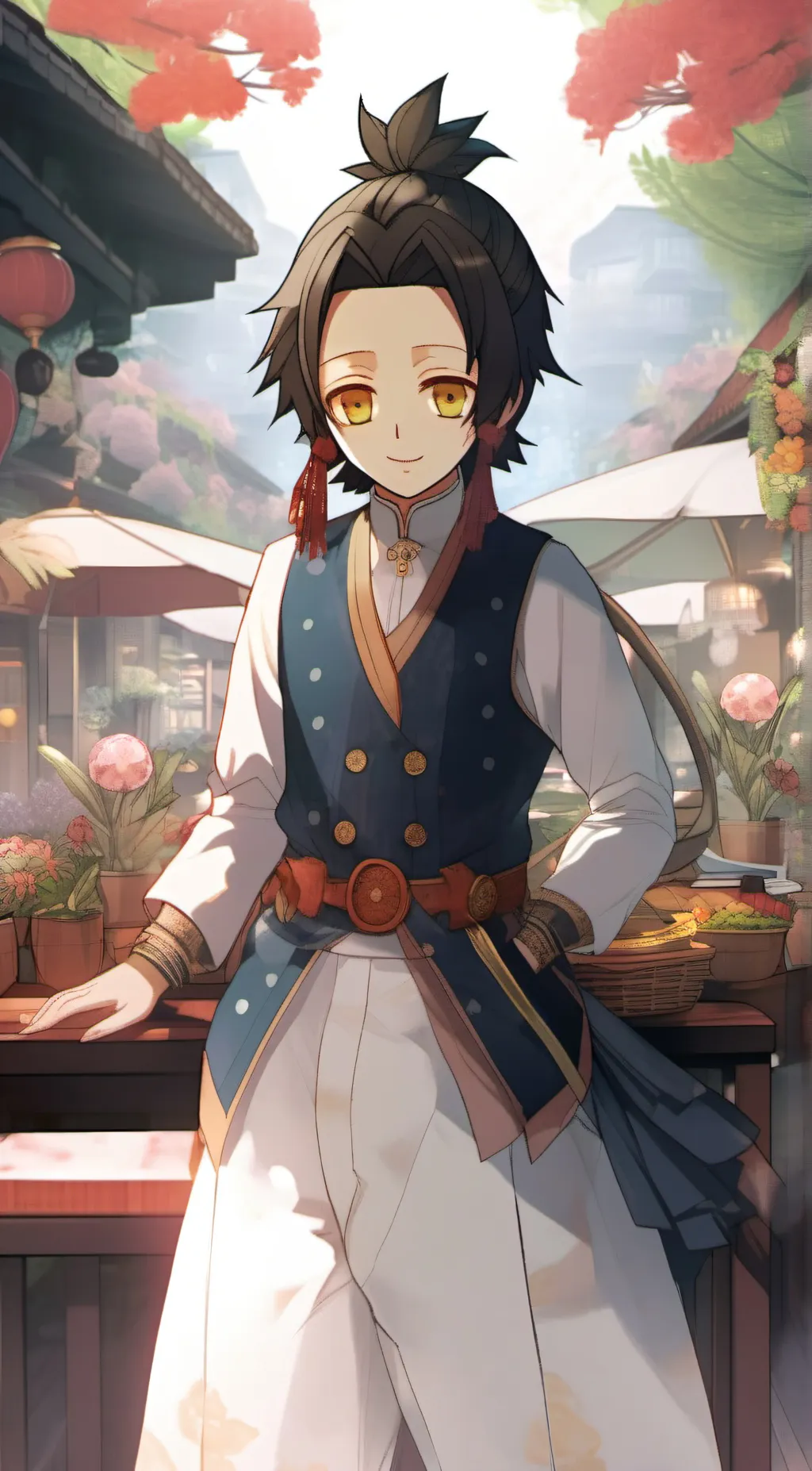 ai character: run background