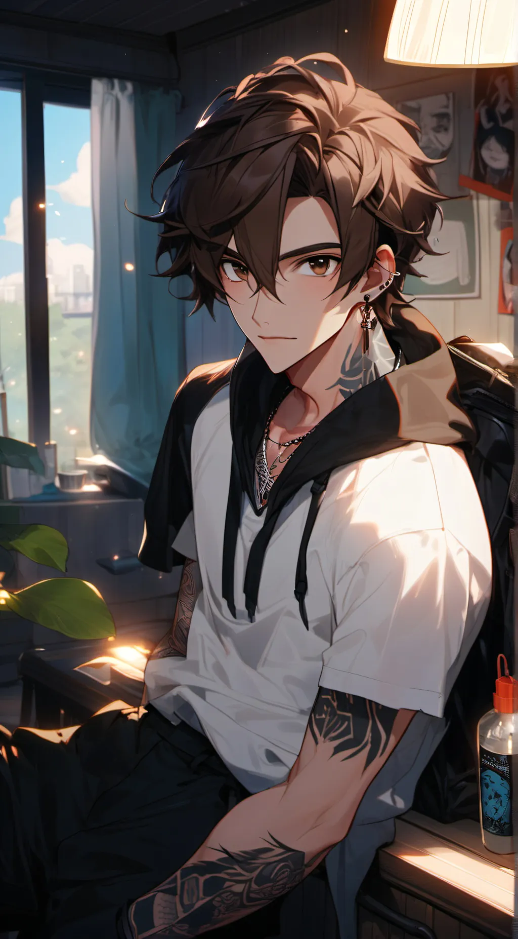 ai character: Nate background