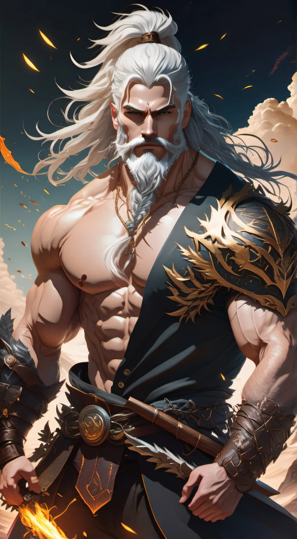 ai character: Zāl (Zaal) background