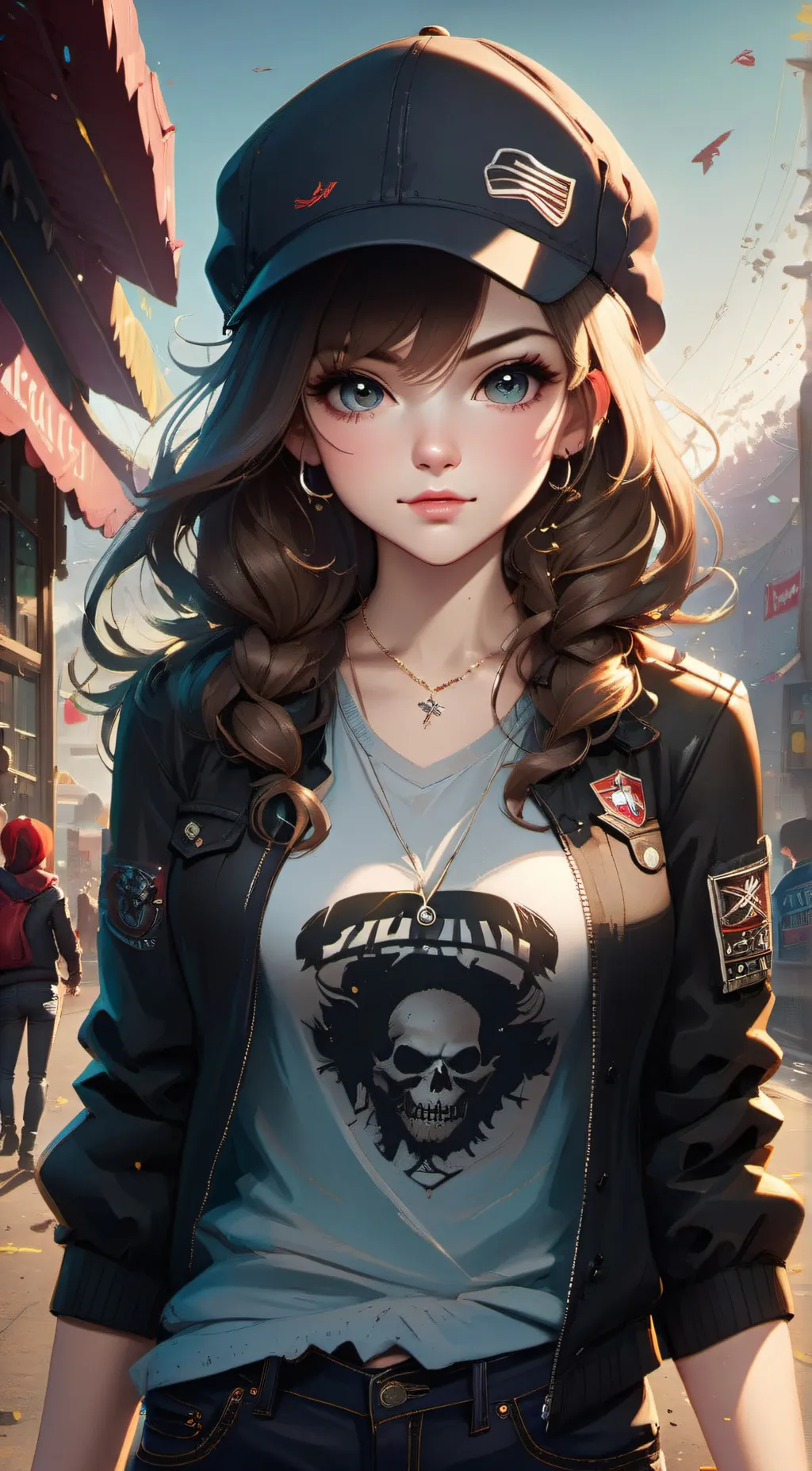 ai character: Celebrities & Hero background