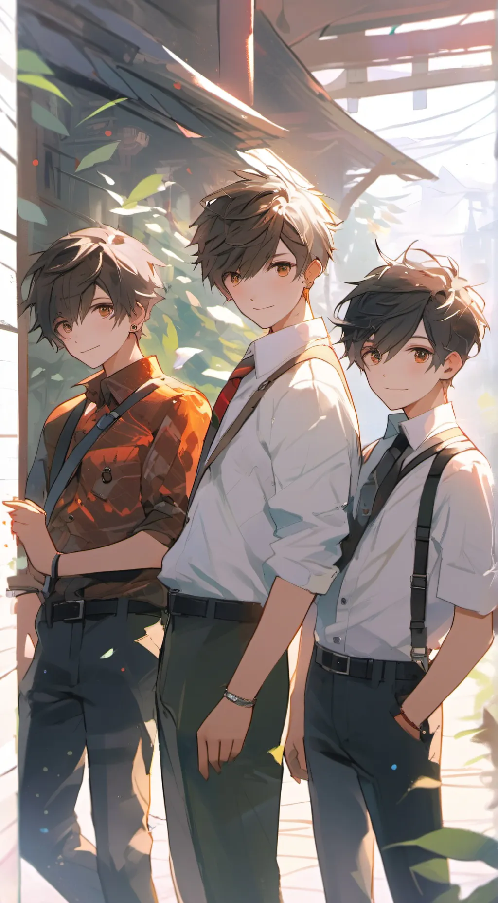 ai character: kyle,mark,alex background