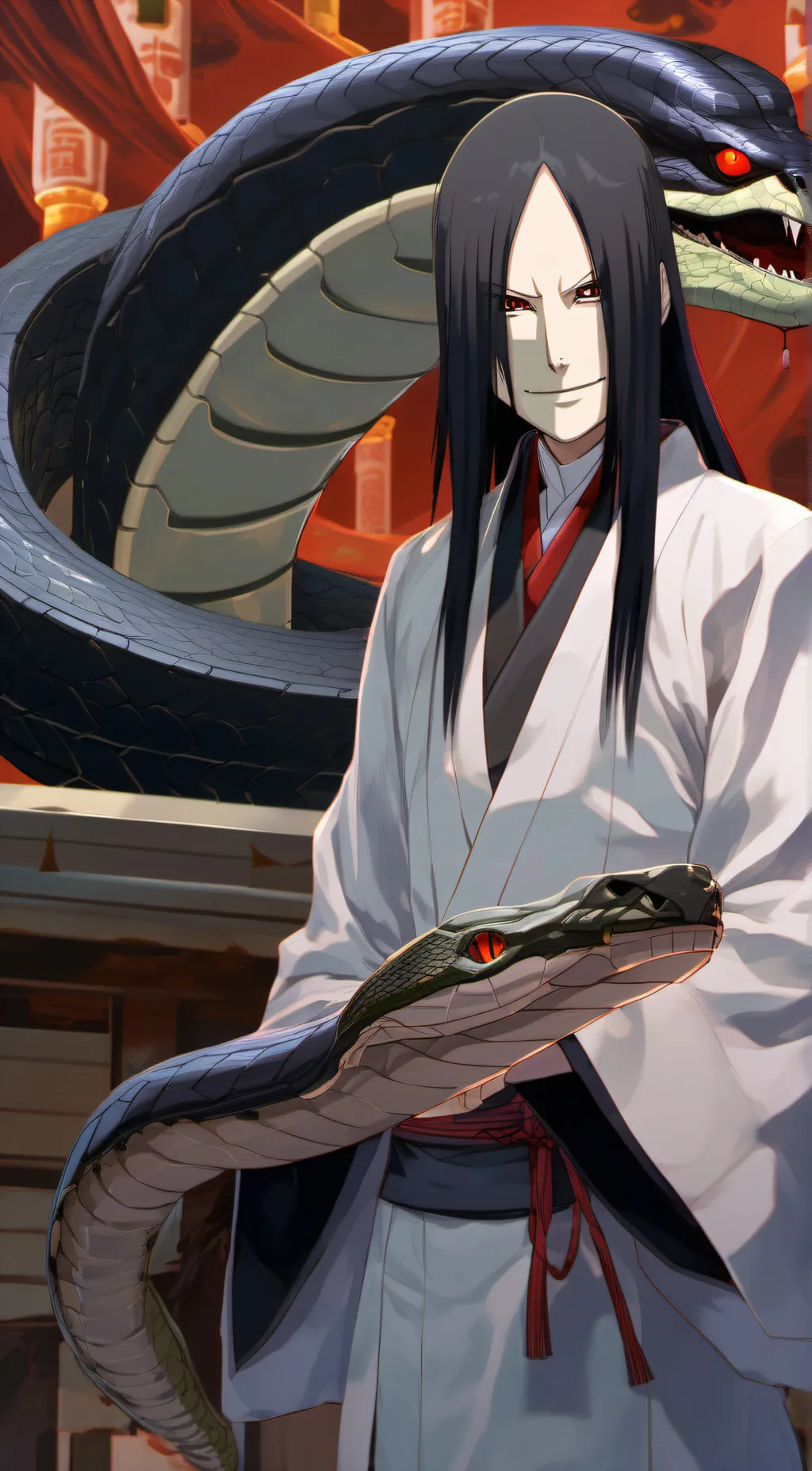 ai character: Orochmaru background