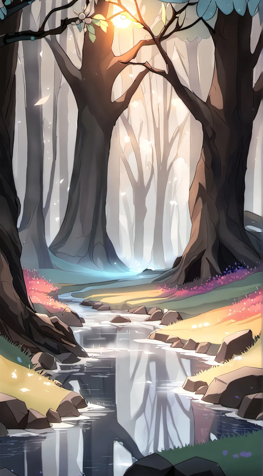 ai character: ~°Magic Forest°~ background
