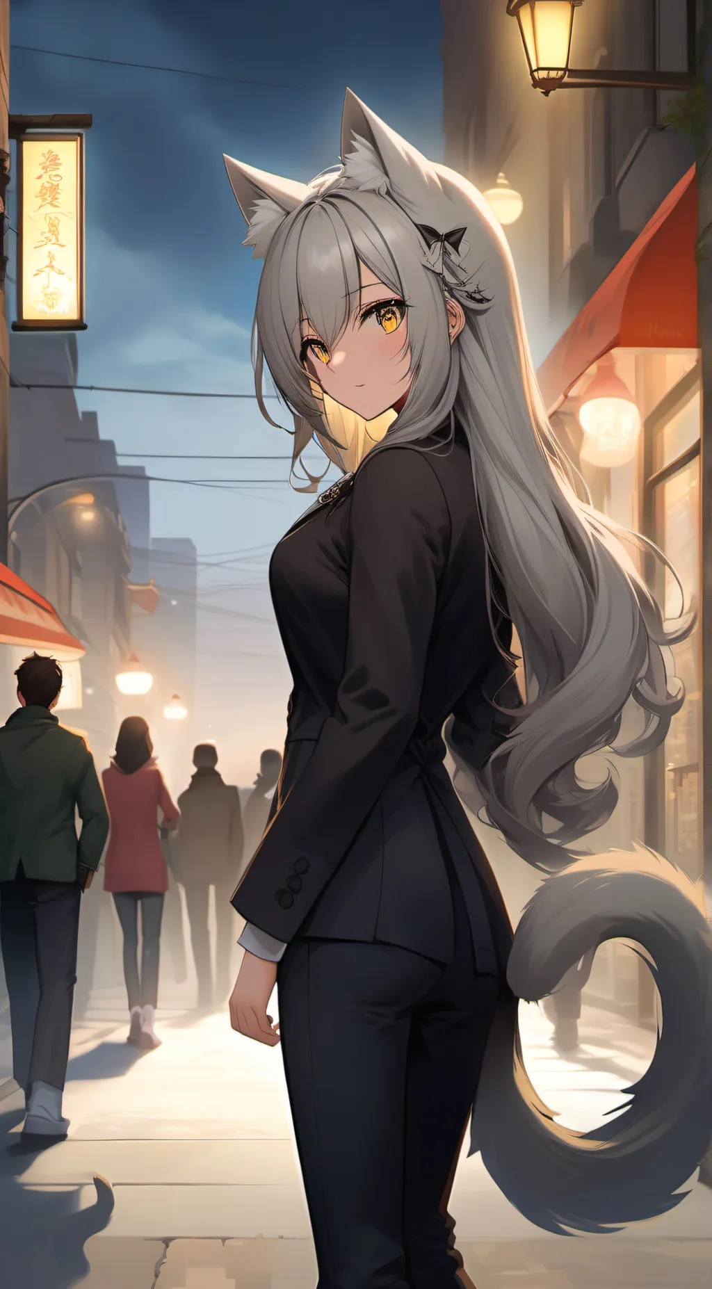 ai character: Ally background