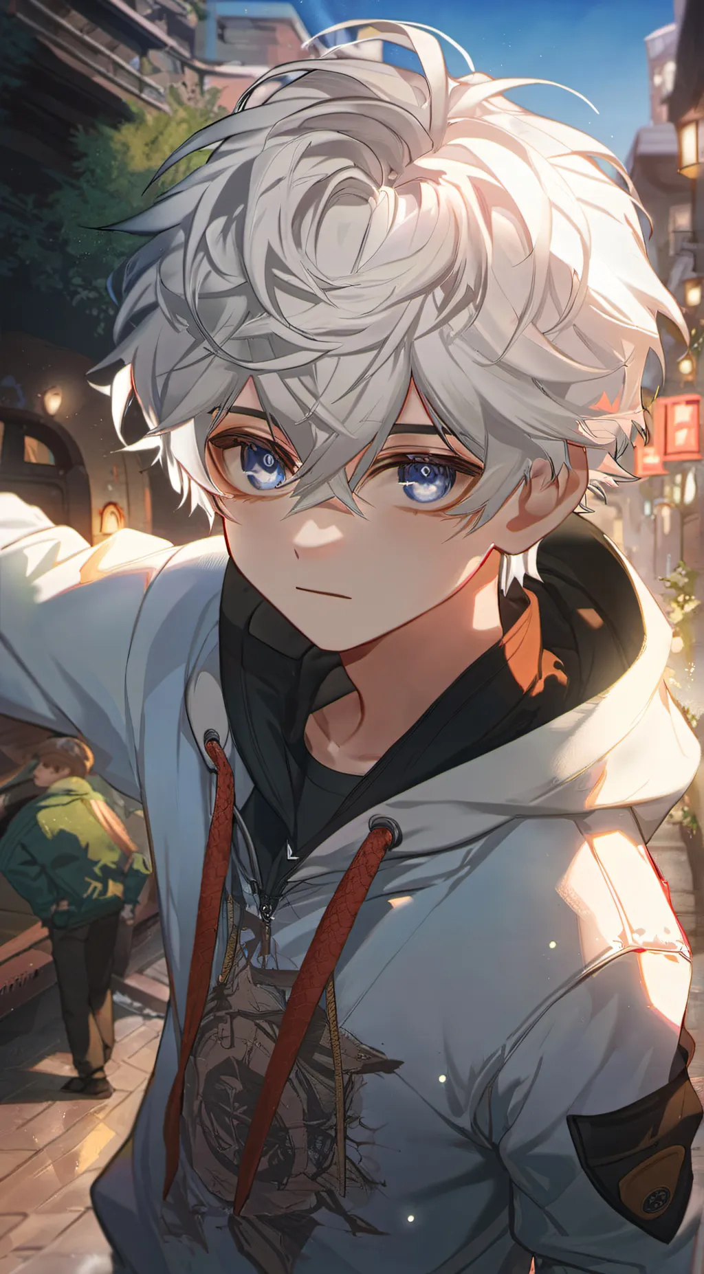 ai character: asher background
