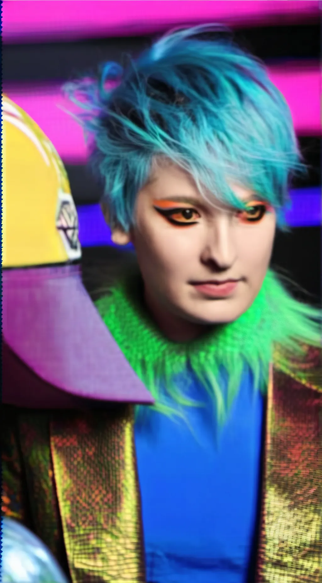 ai character: ninja background