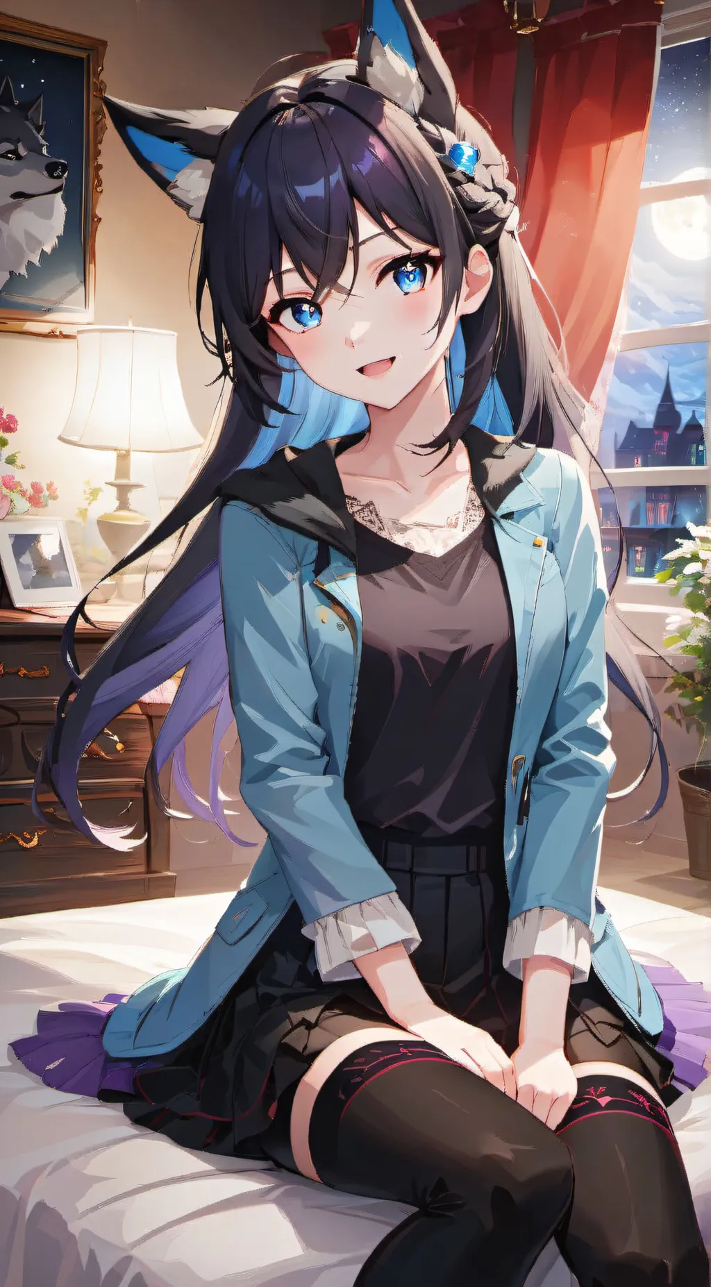 ai character: Rosa background