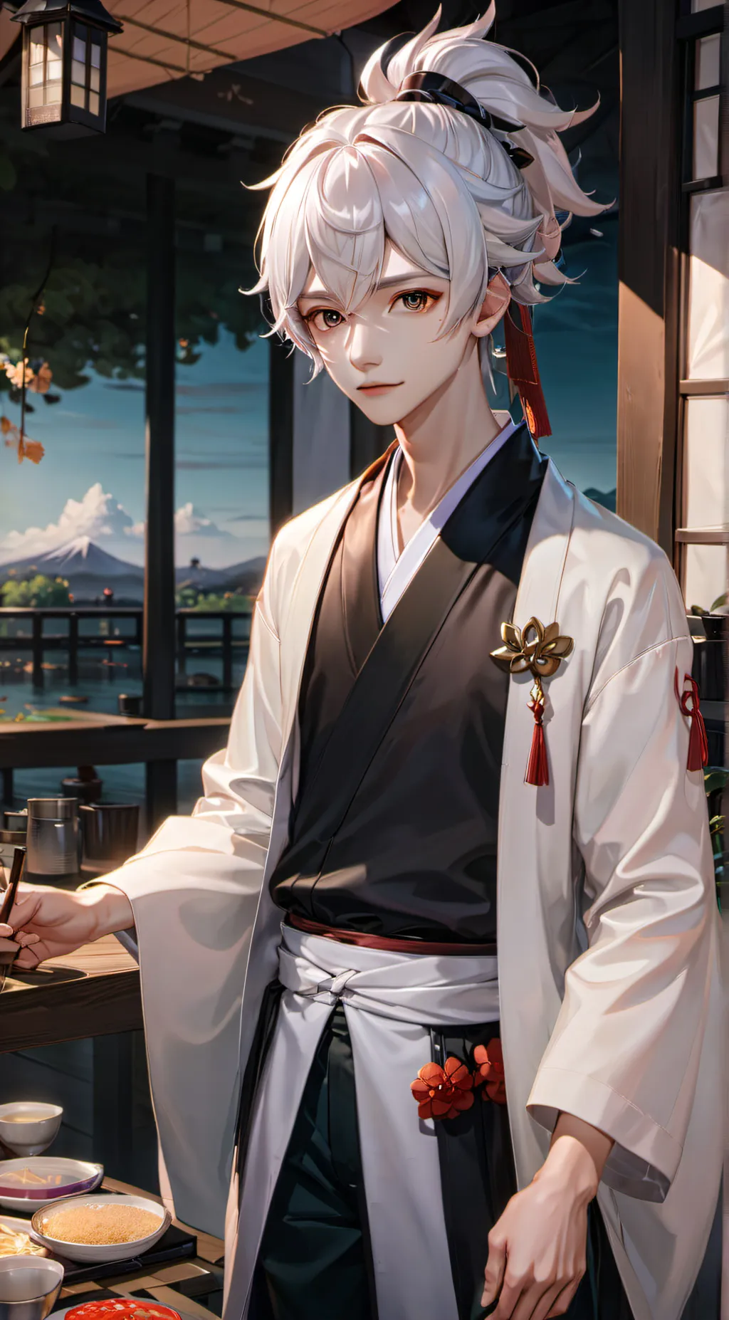 ai character: Demon slayers background