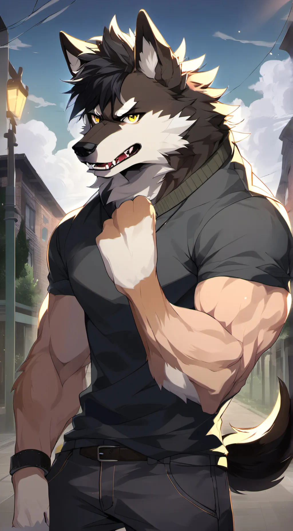 ai character: Axel background