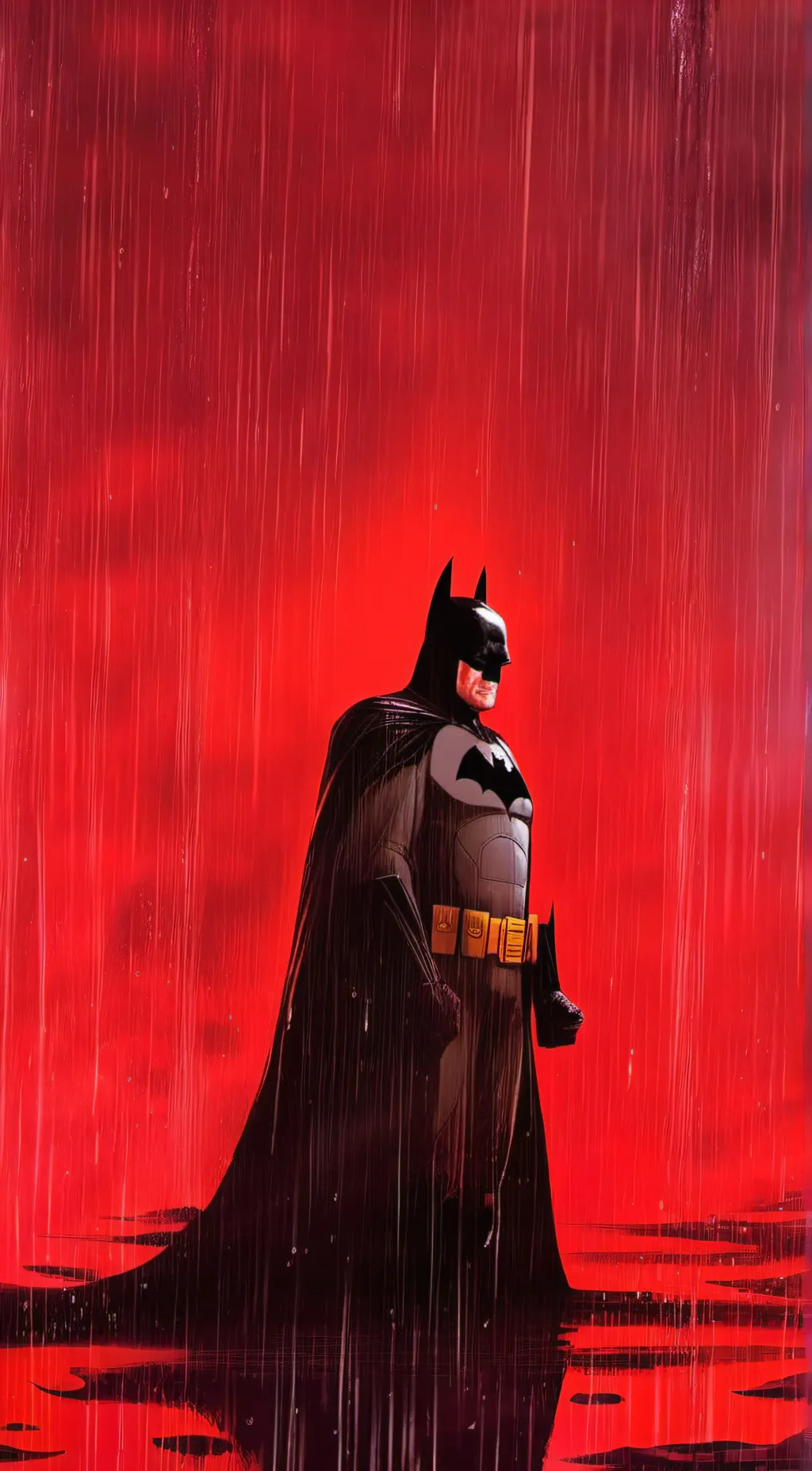 ai character: BATMAN background