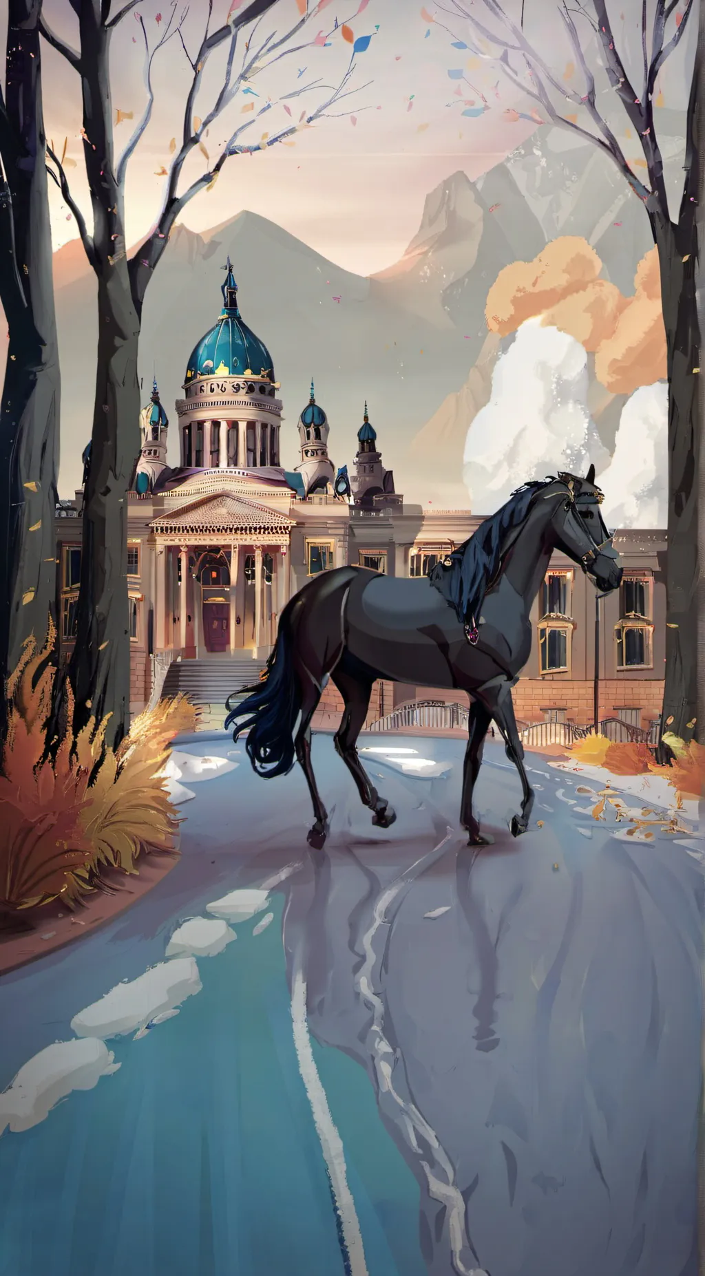 ai character: Highschool story  background