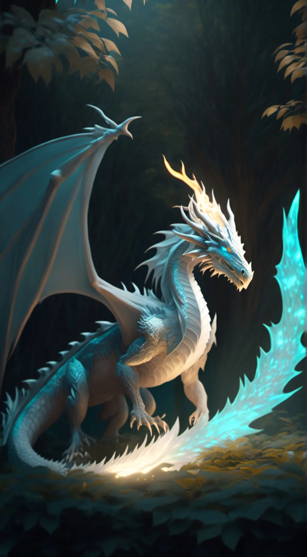 ai character: Lightning  background