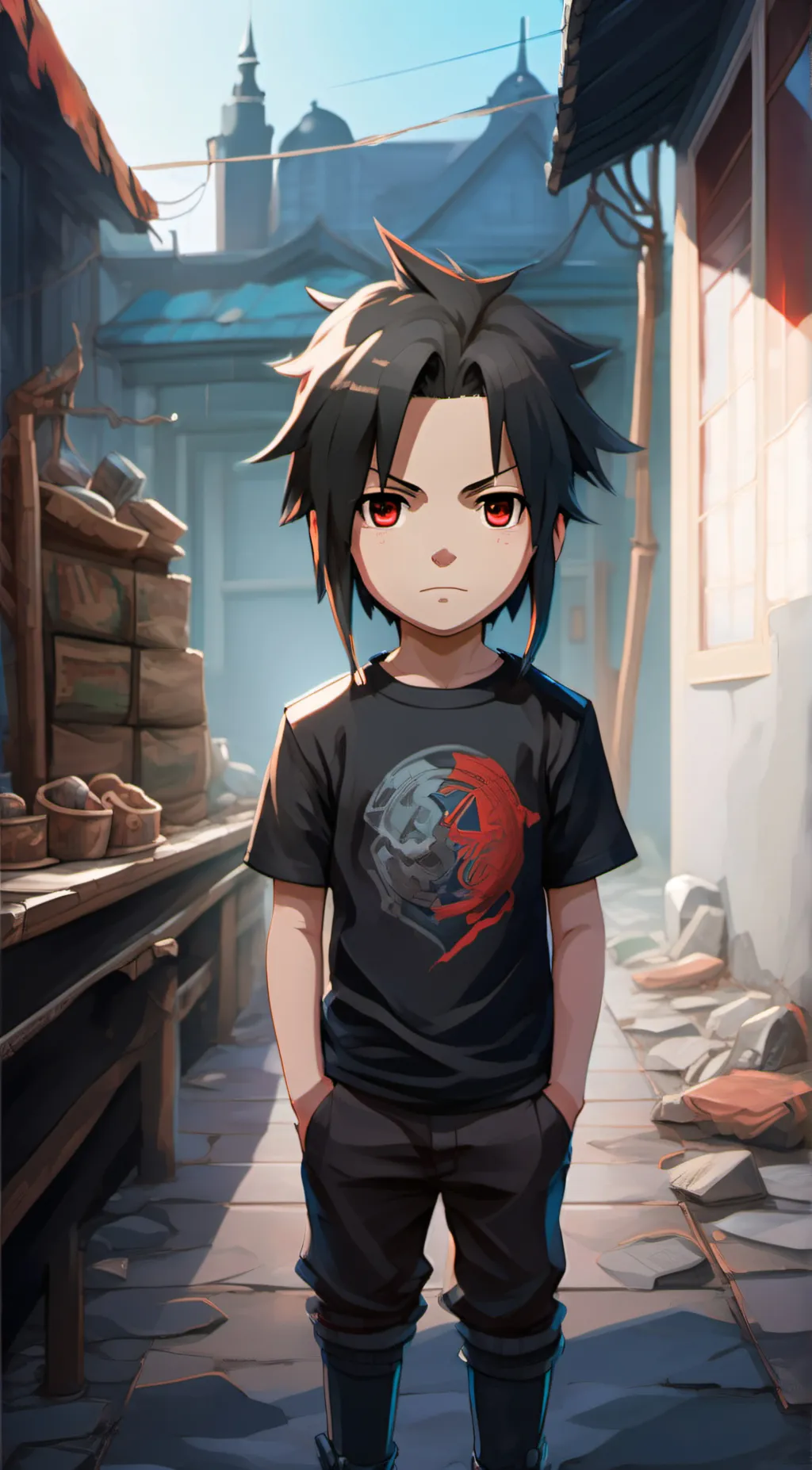 ai character: Vivi Akuma background
