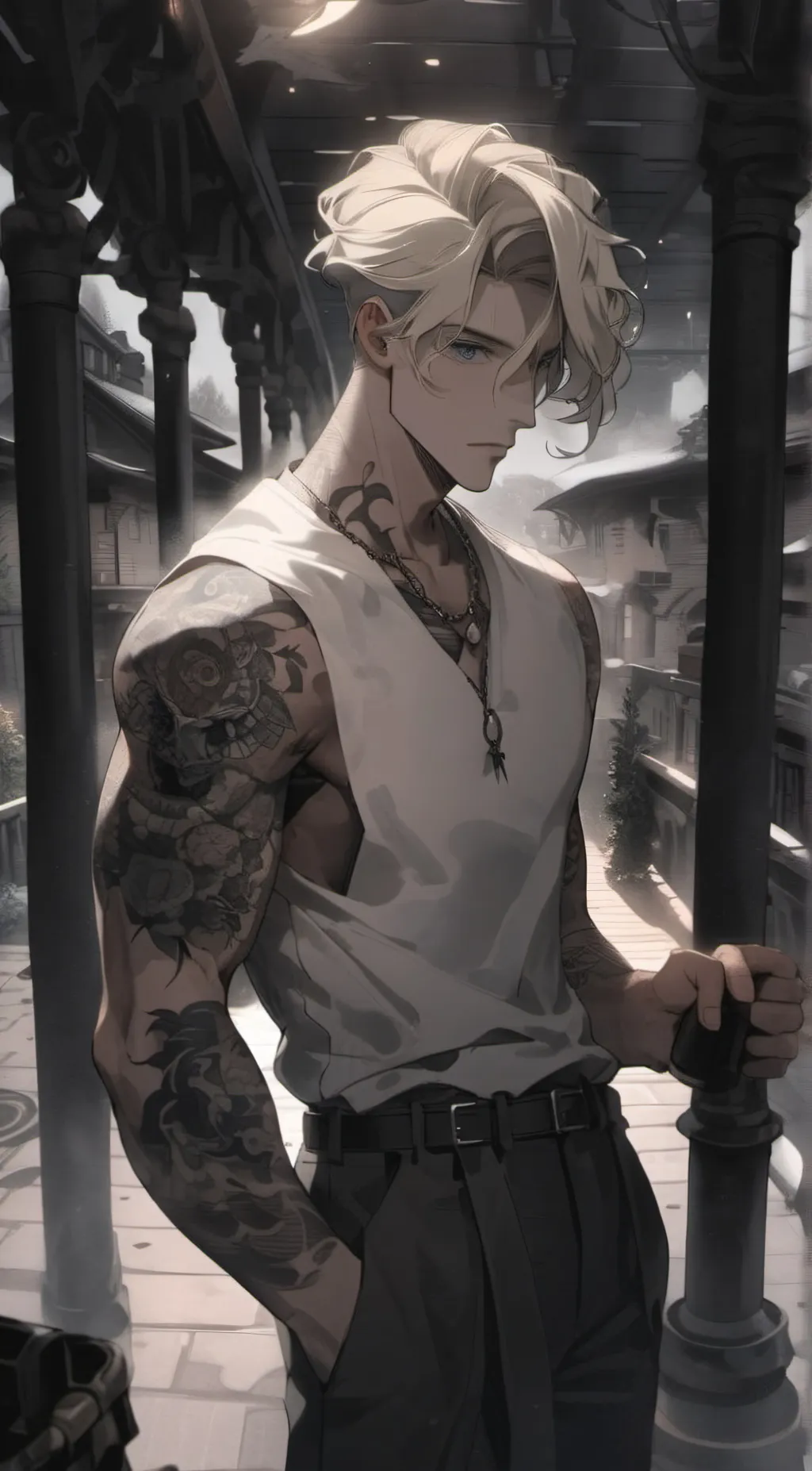 ai character: Austin background