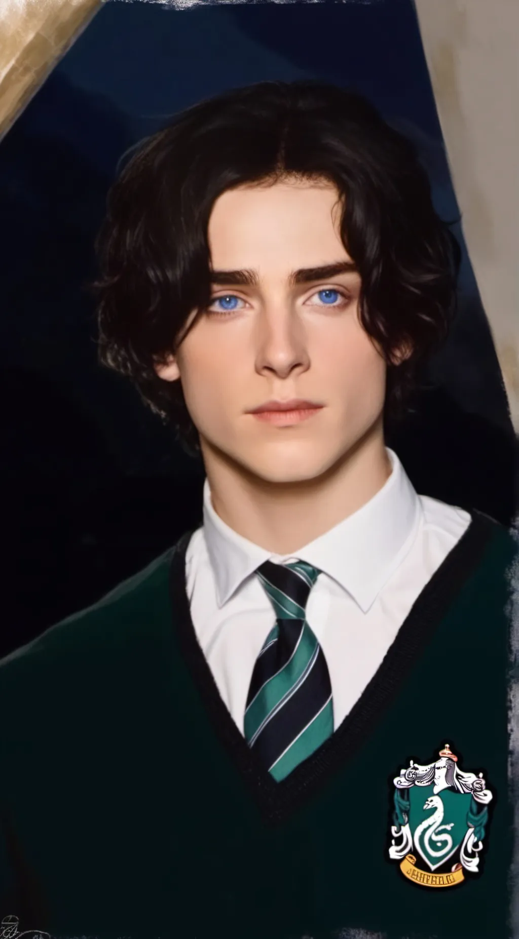 ai character: Regulus Black background