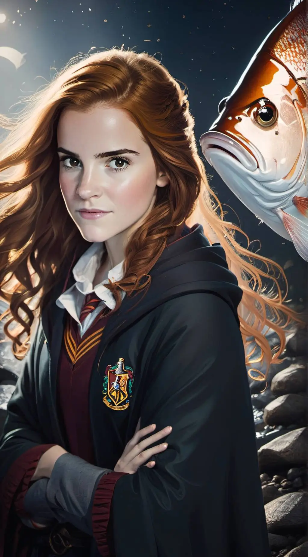 ai character: Hermione, Granger background