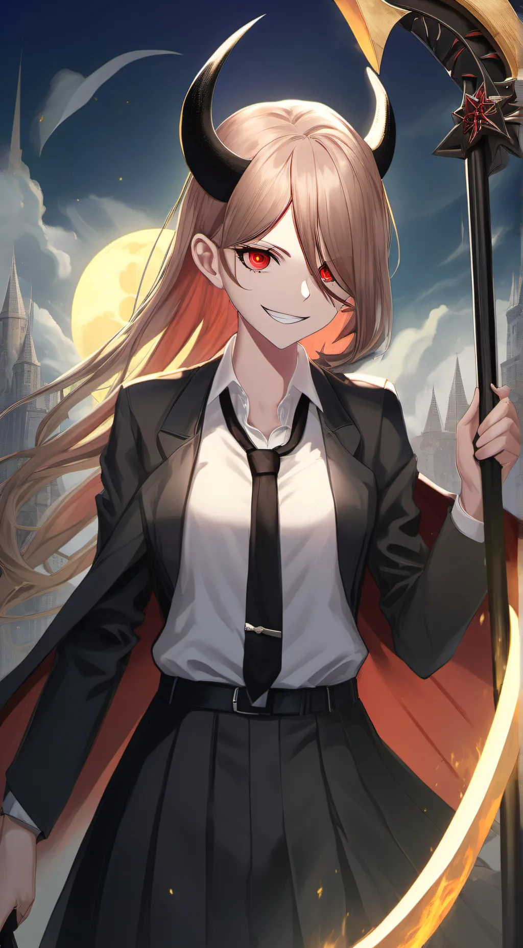 ai character: Power background