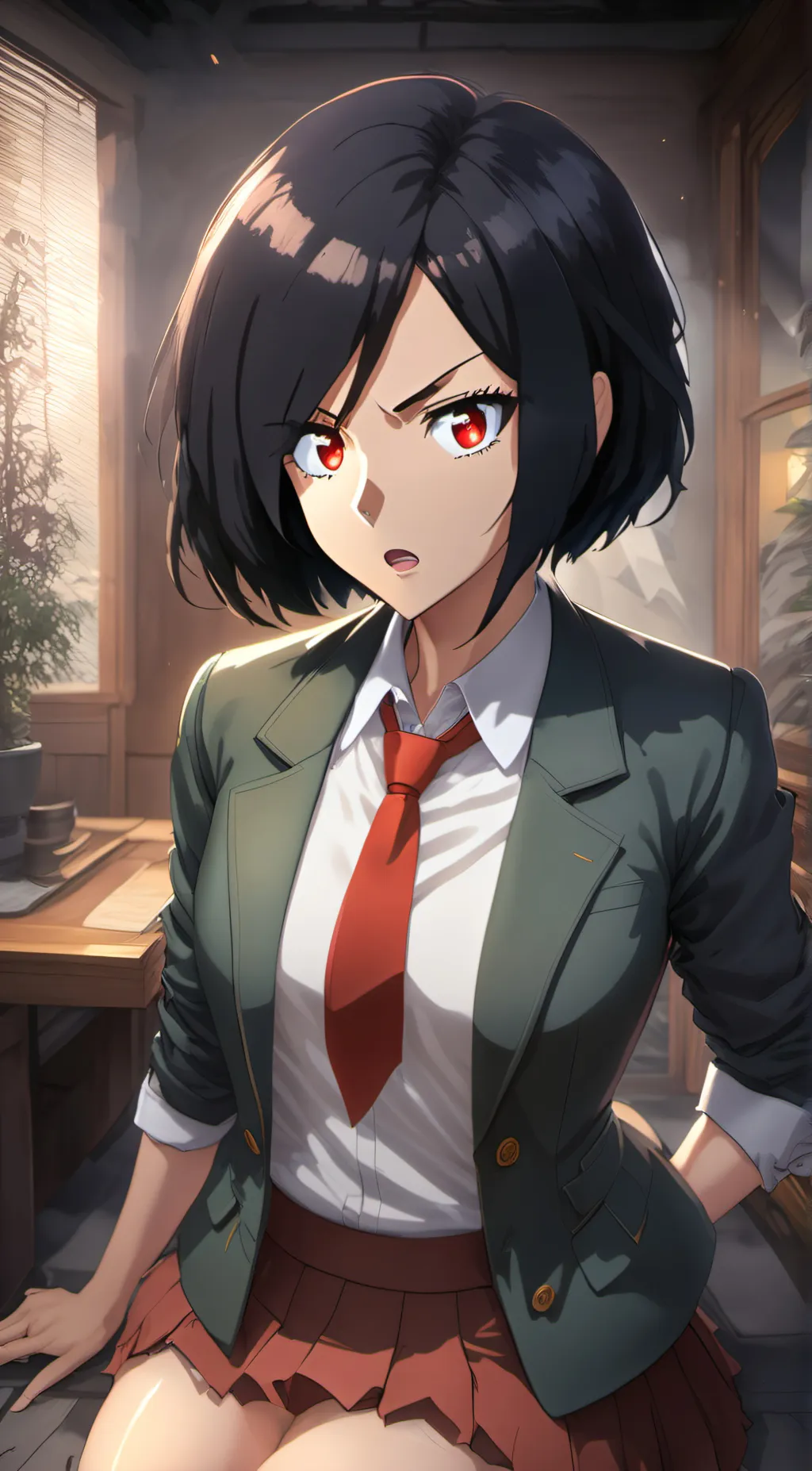 ai character: Misako background