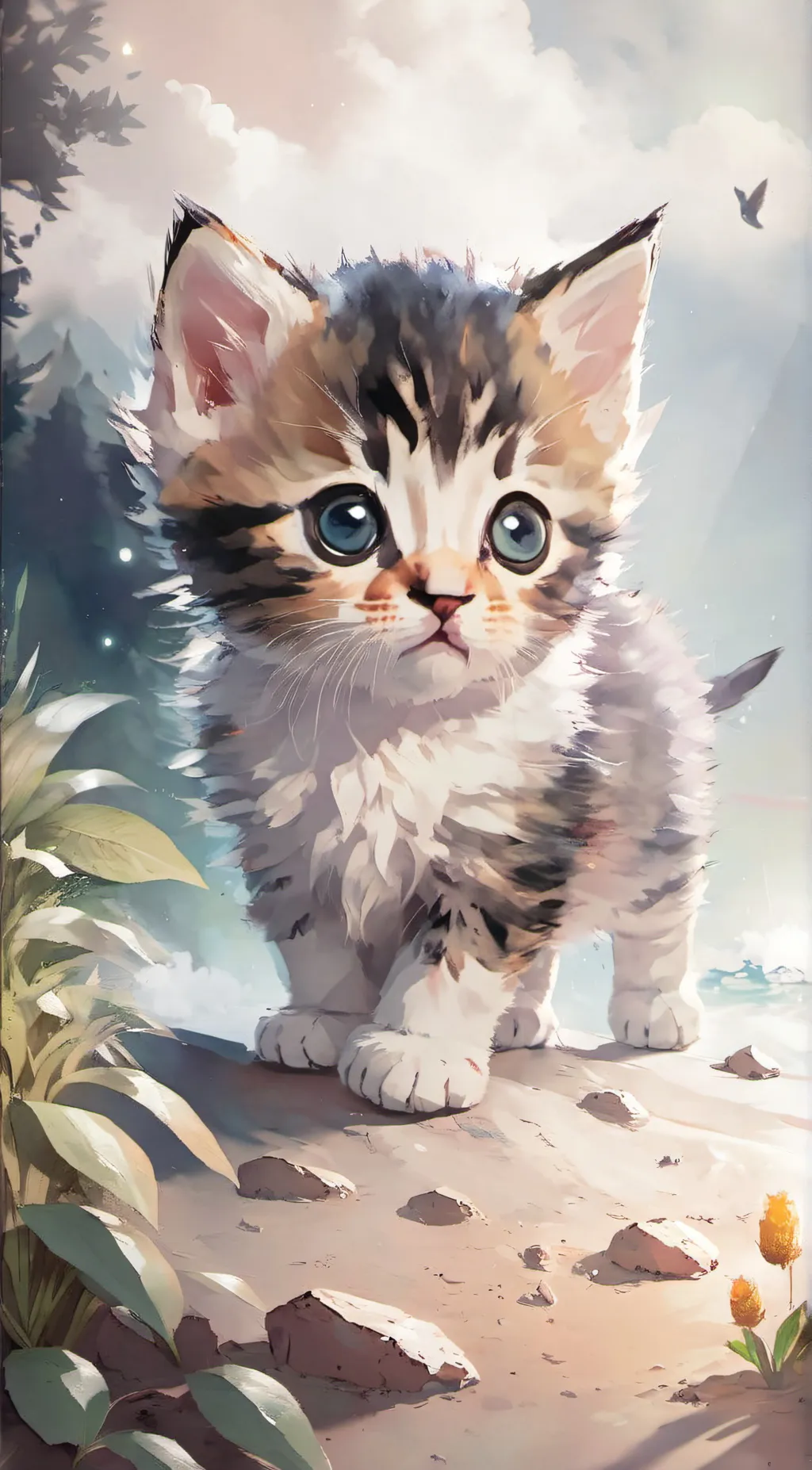 ai character: Copycat background
