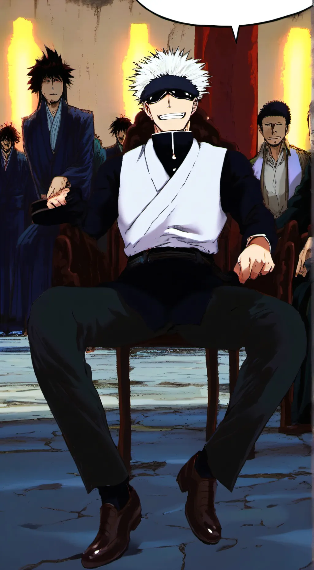 ai character: Gojo satoru  background
